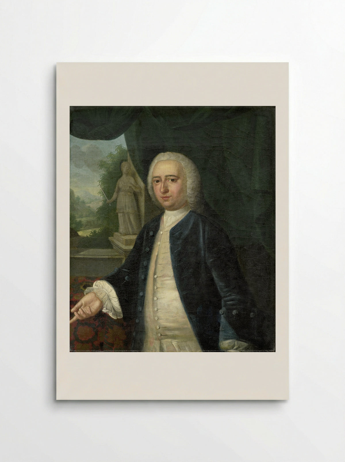 Portrait of Johan Willem Parker - Jacob Jan Nachenius - Poster