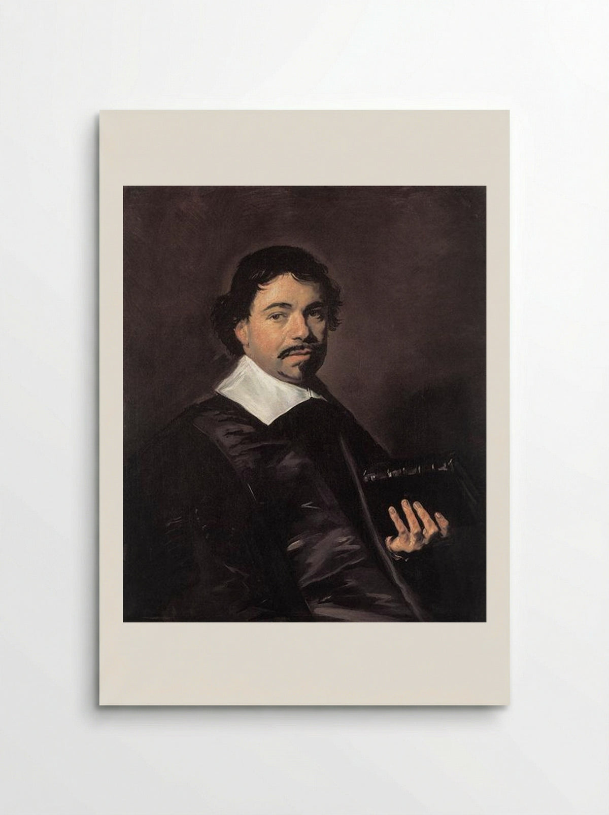 Portrait of Johannes Hoornbeek - Frans Hals - Poster