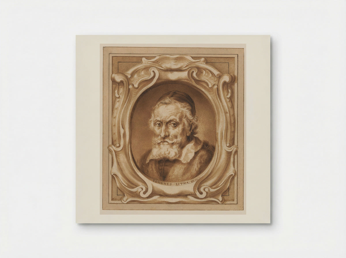 Portrait of Johannes Lutma - Abraham Lutma - Poster