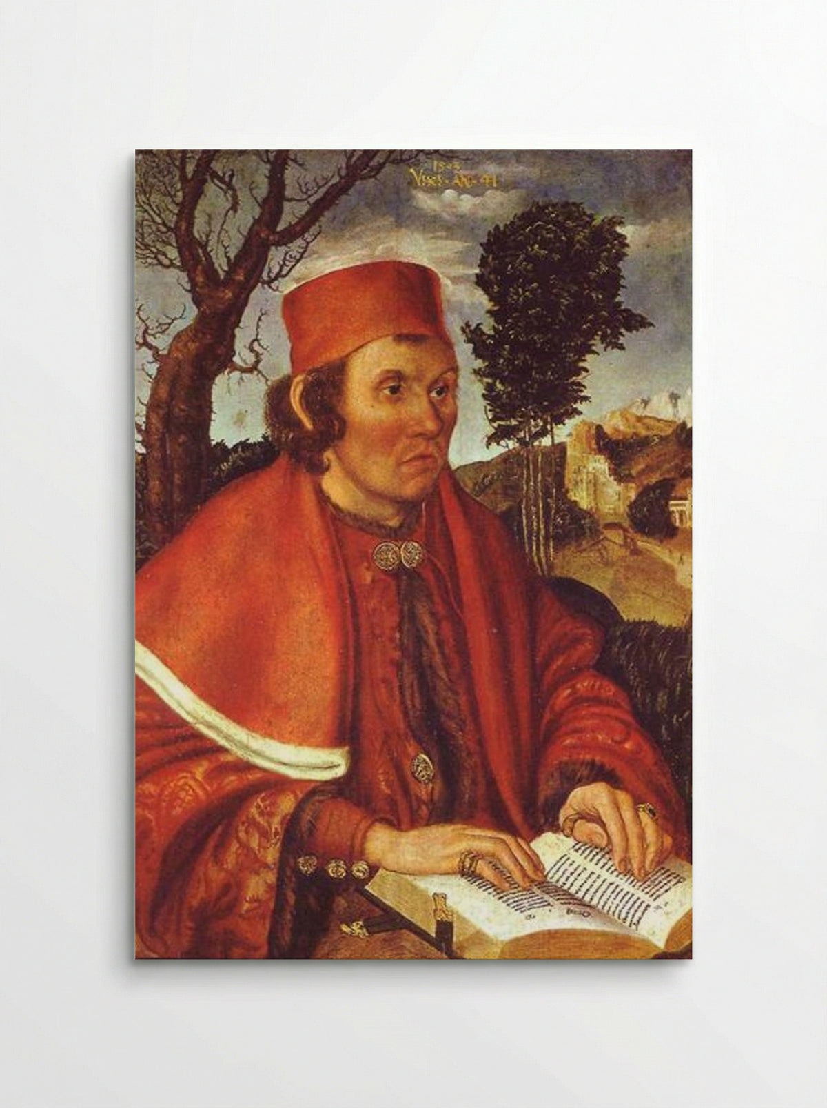 Portrait of Johannes Reuss - Lucas Cranach the Elder - Poster