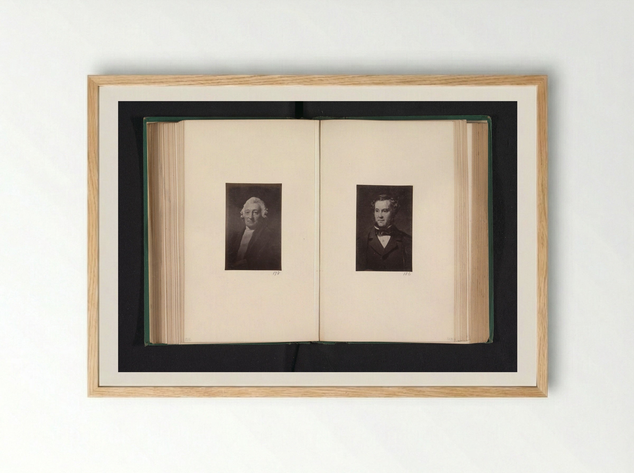 Portrait of John Houldsworth - Thomas Annan - Framed Print Wood