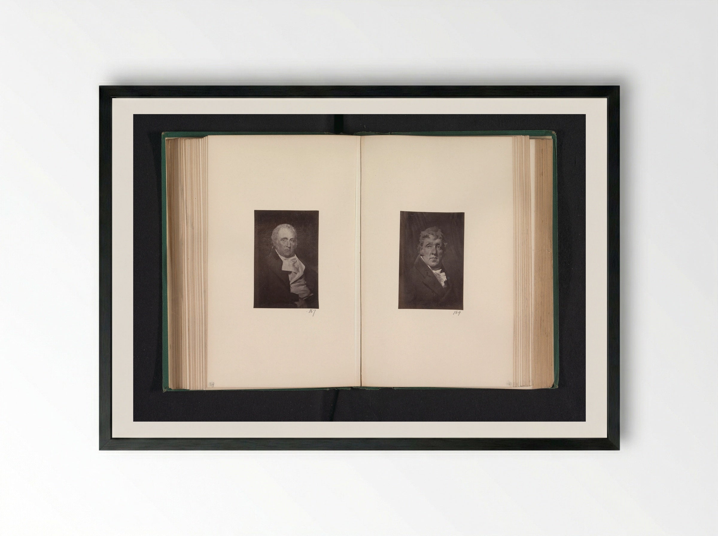 Portrait of John Pattison (Photographic Reproduction) - Thomas Annan - Framed Print Black