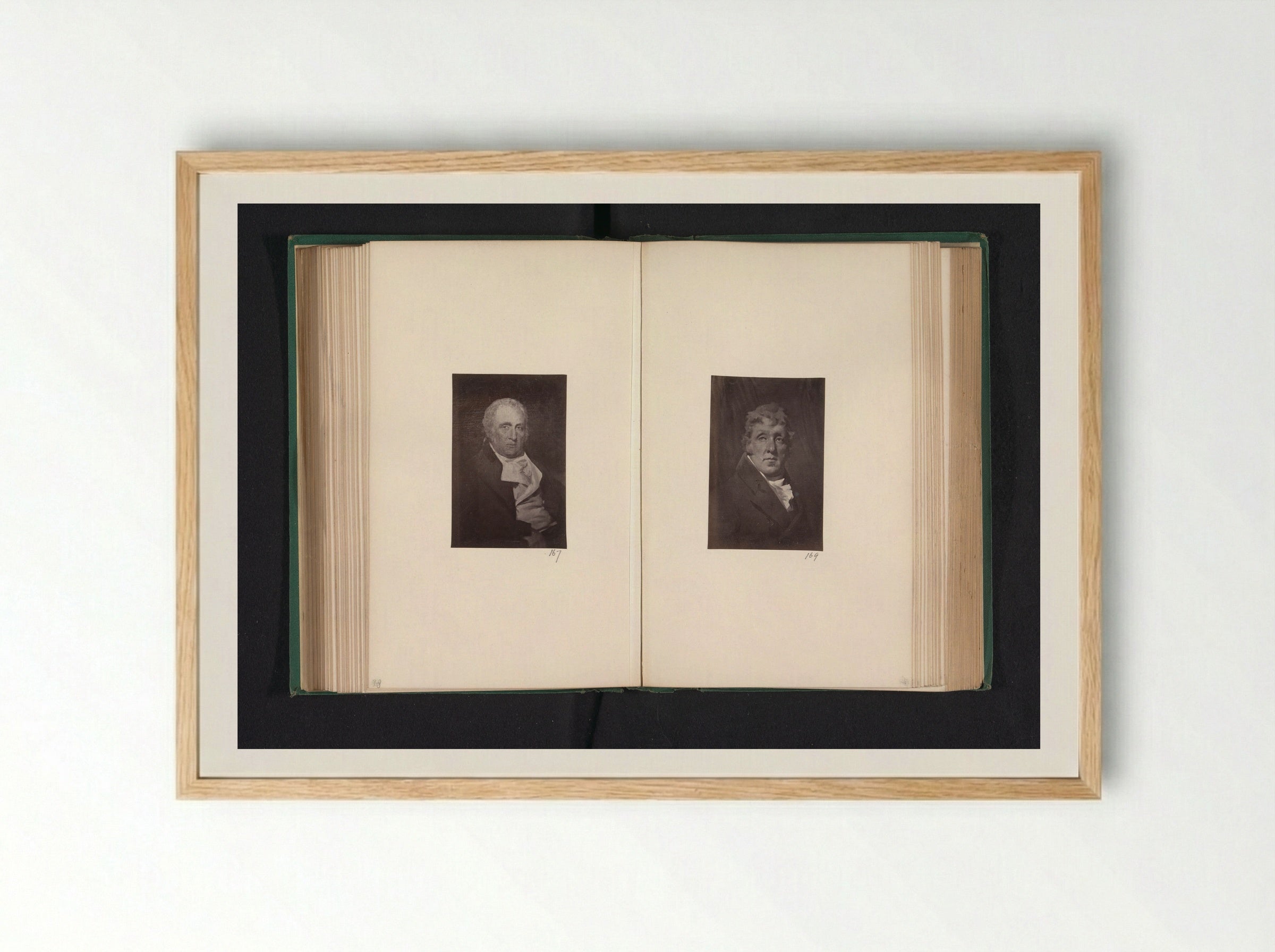 Portrait of John Pattison (Photographic Reproduction) - Thomas Annan - Framed Print Wood