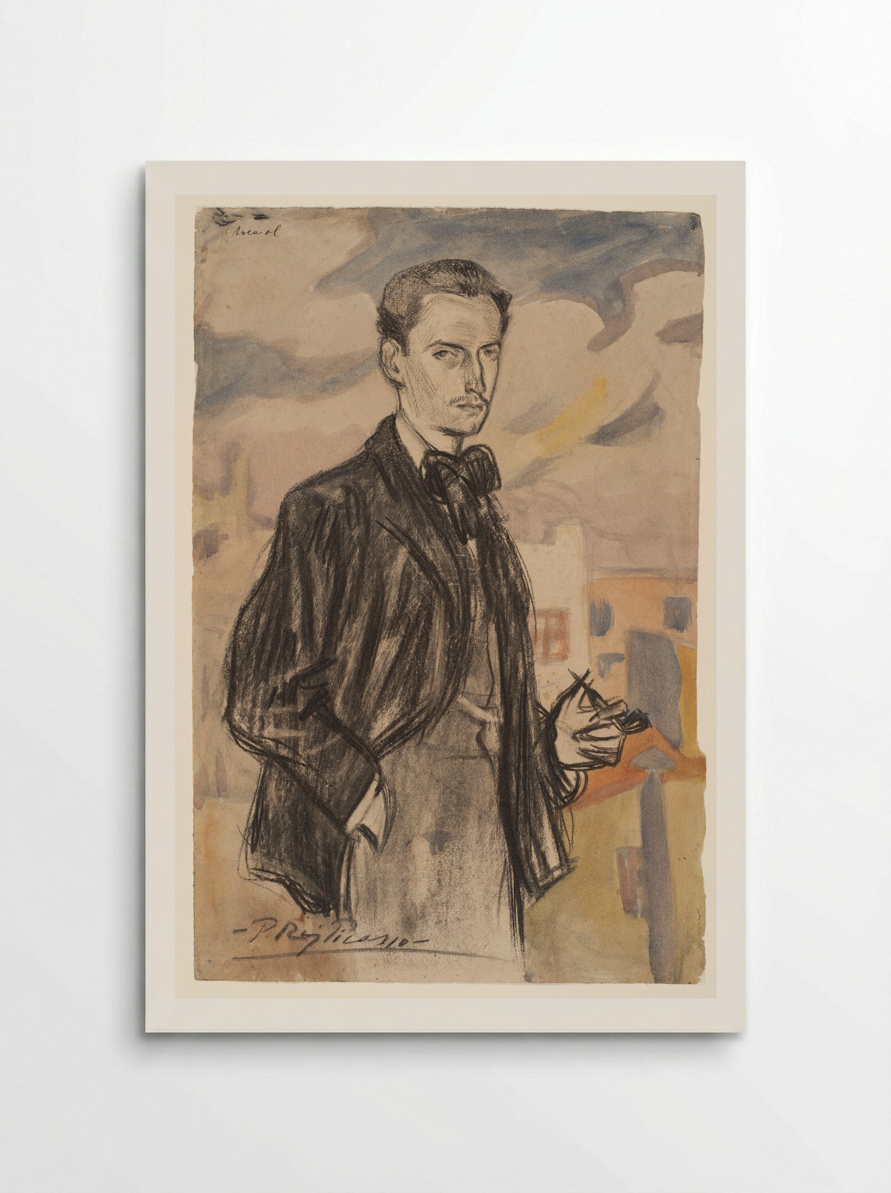 Portrait of Josep Rocarol - Pablo Picasso - Poster