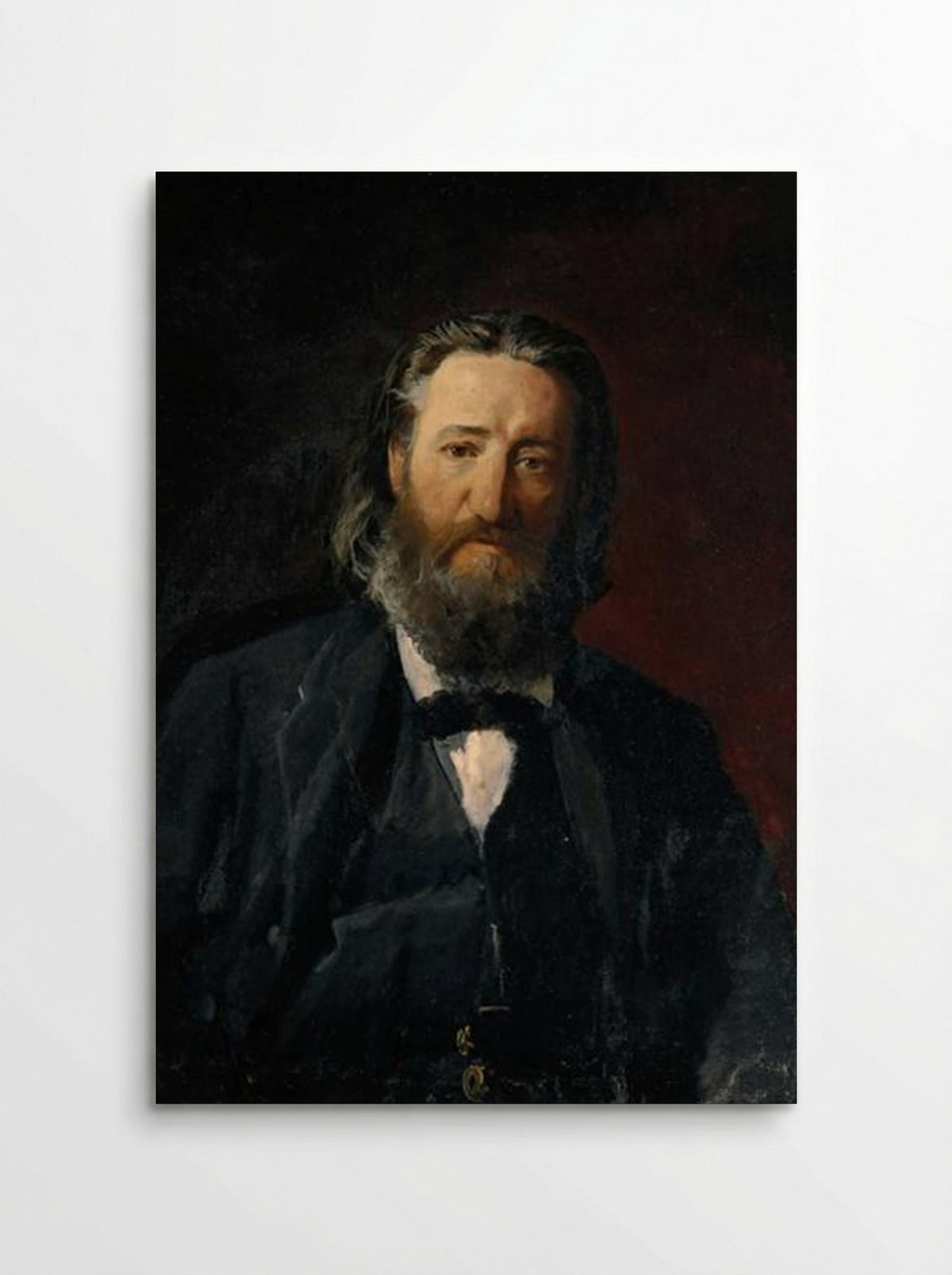 Portrait of Joseph Daumang - Nikolai Ge - Poster