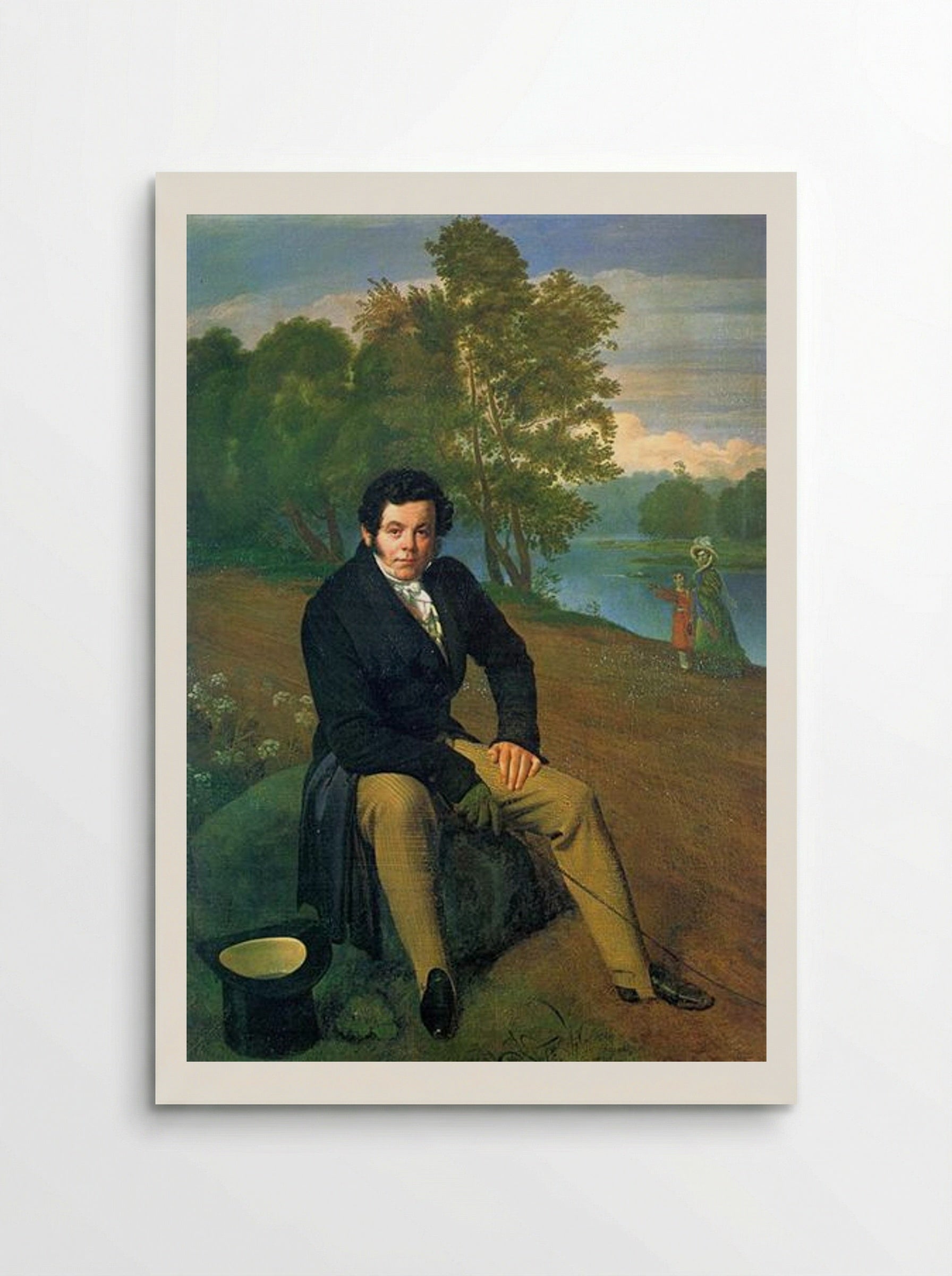 Portrait of K. I. Albrekht - Orest Kiprensky - Poster