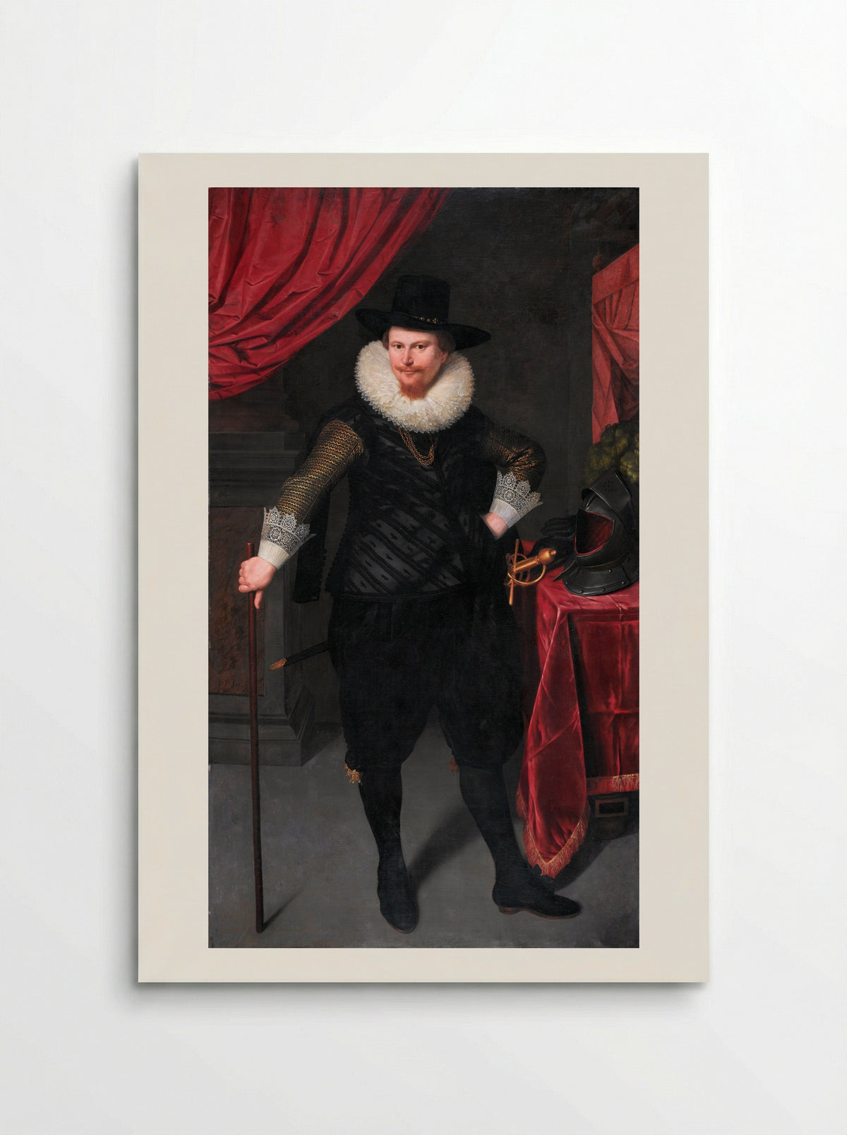 Portrait of Laurens Reael - Cornelis van der Voort - Poster