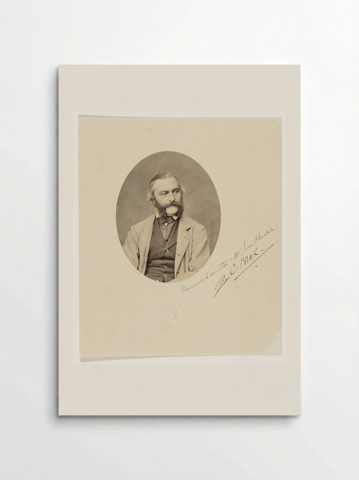 Portrait of Louis Chantal - Louis Chantal - Poster