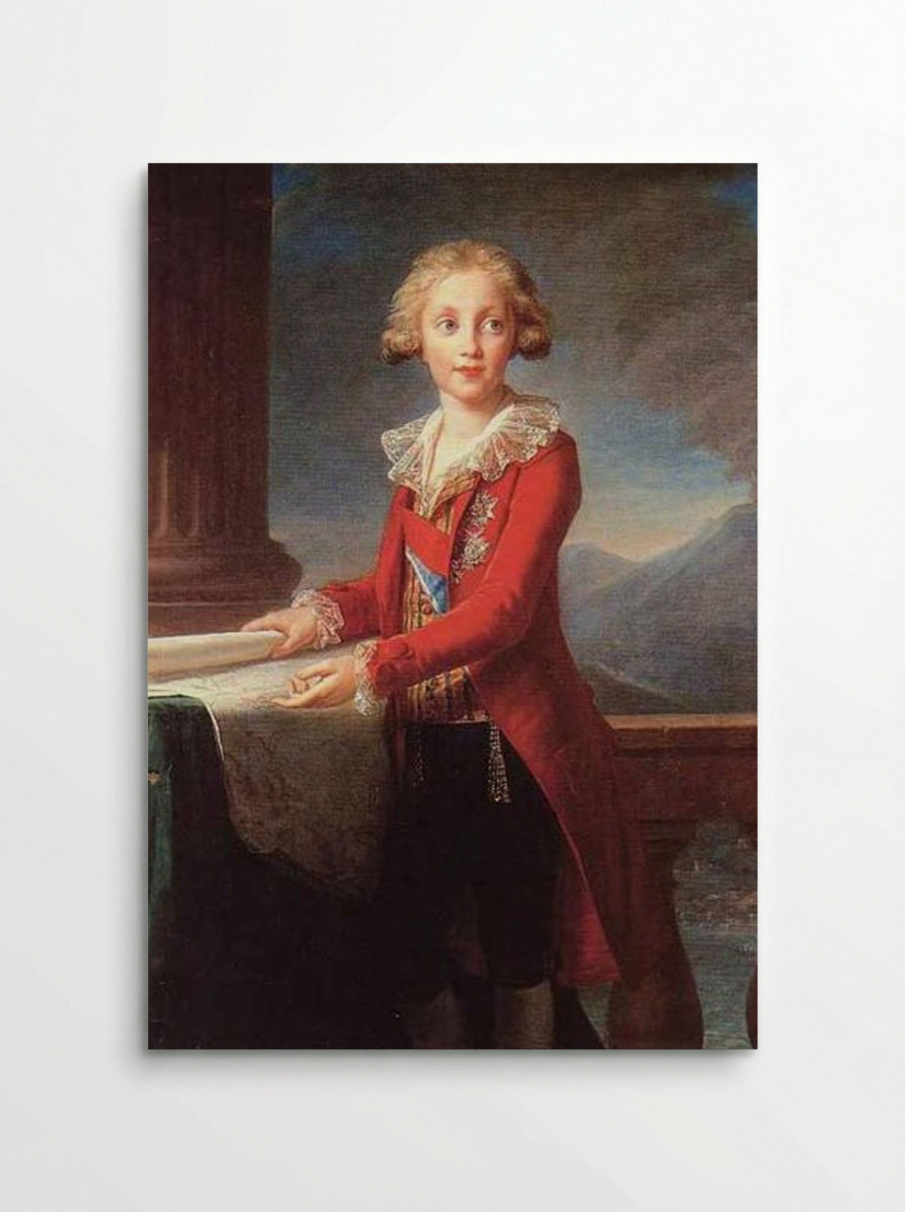 Portrait of Louis, Dauphin of France - Louise Elisabeth Vigée Le Brun - Poster