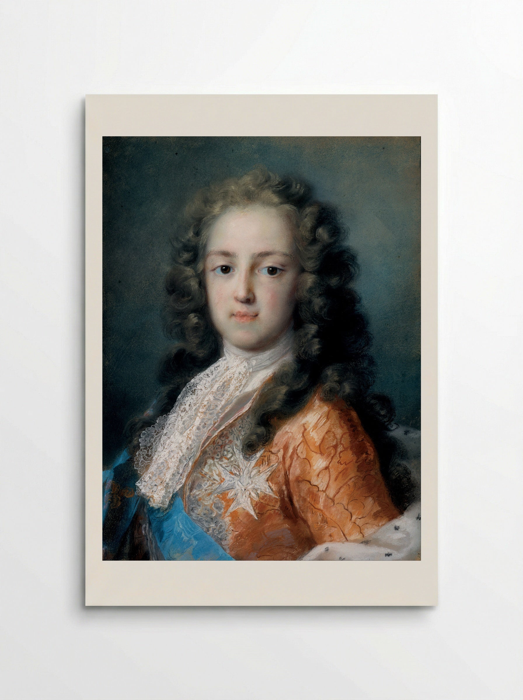 Portrait of Louis XV as Dauphin - Rosalba Carriera - Poster