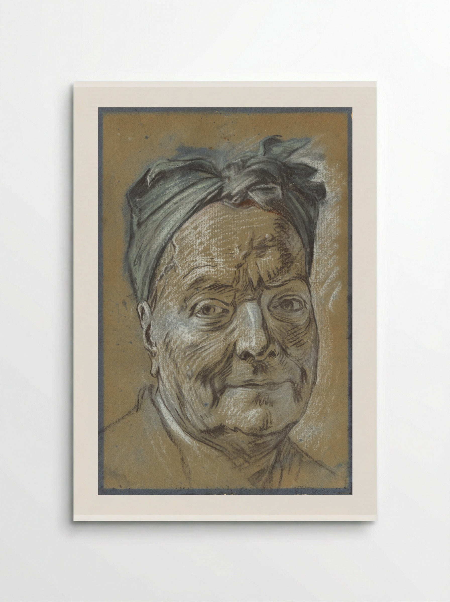 Portrait of Louis de Silvestre - Maurice Quentin de La Tour - Poster