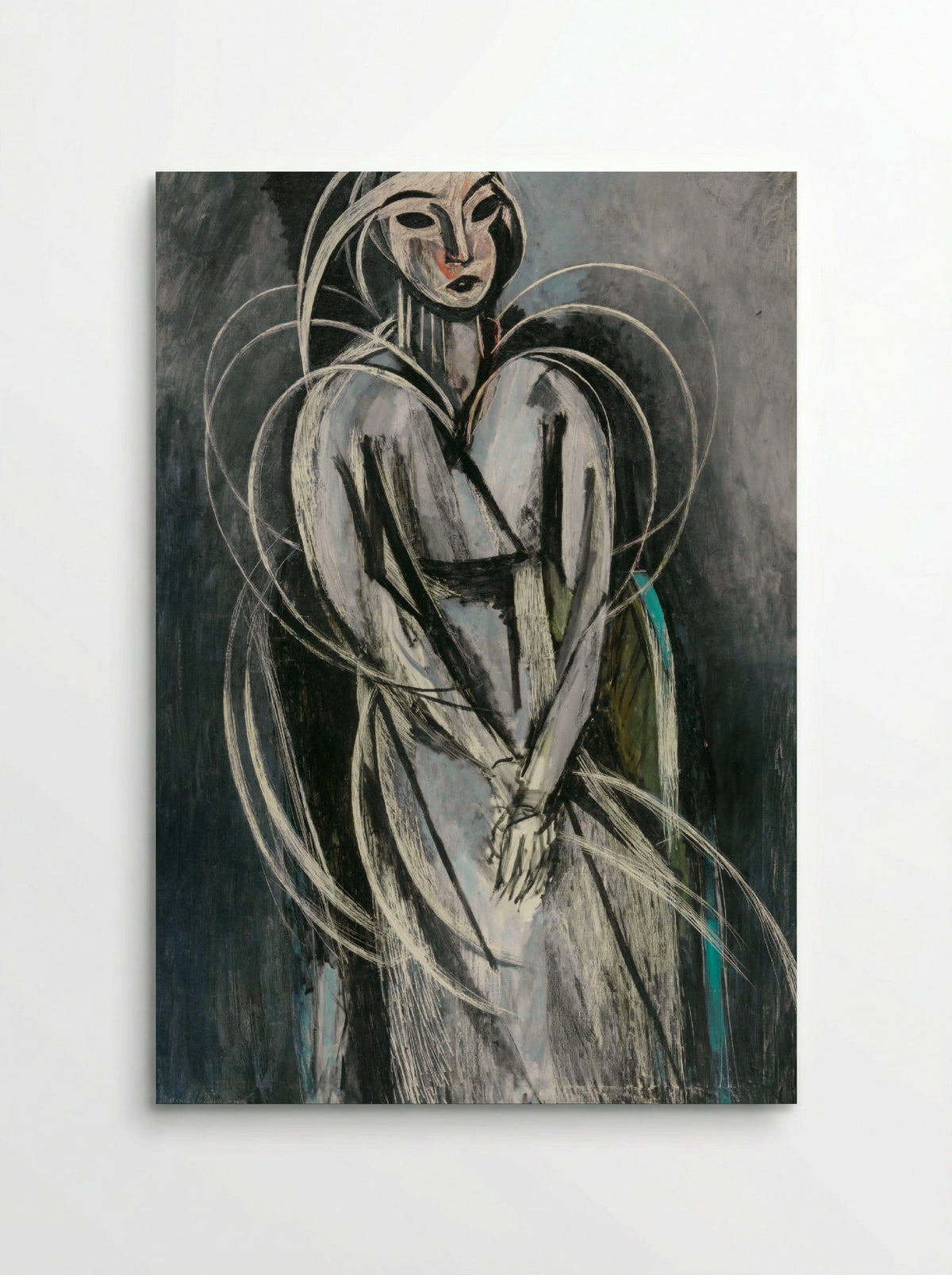 Portrait of Madame Yvonne Landsberg - Henri Matisse - Poster