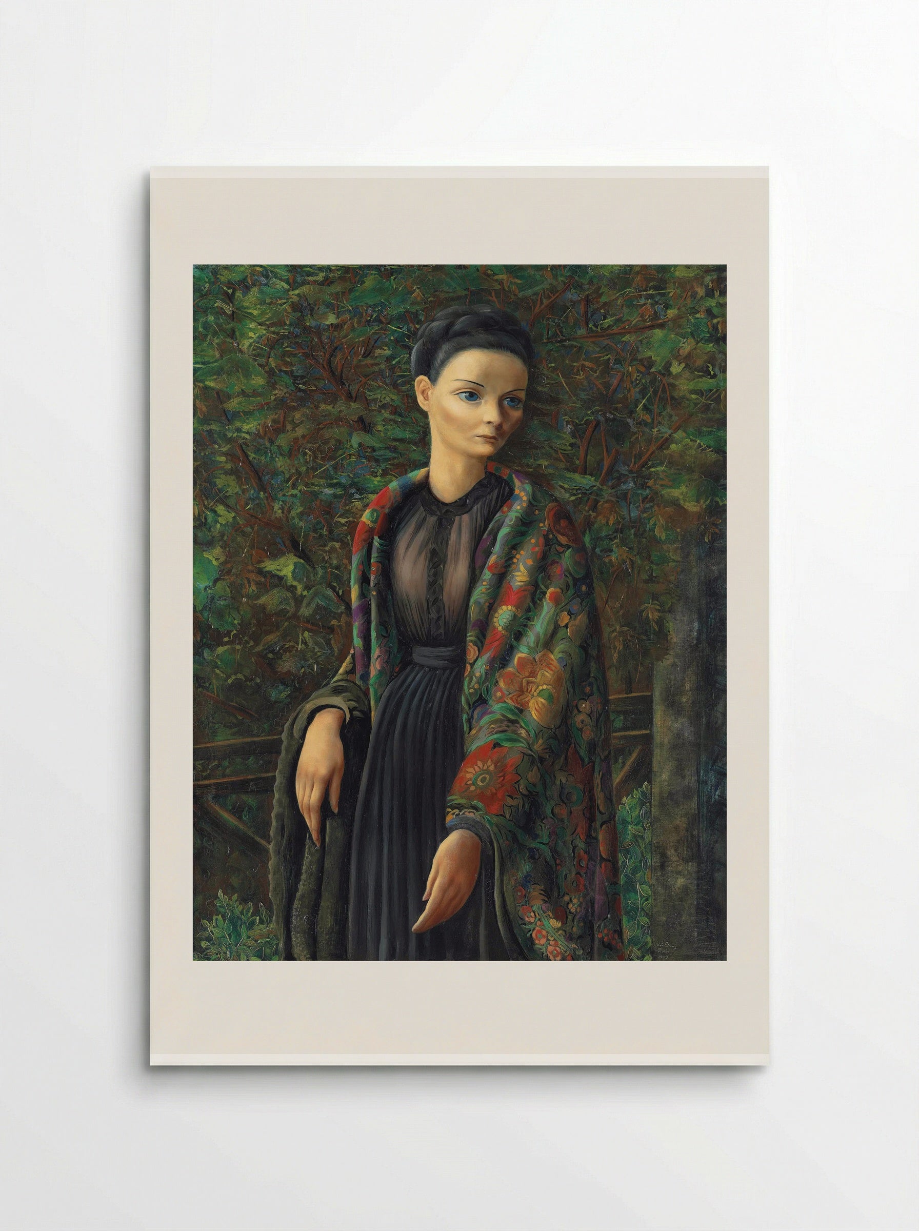 Portrait of Madeleine Sologne - Moïse Kisling - Poster