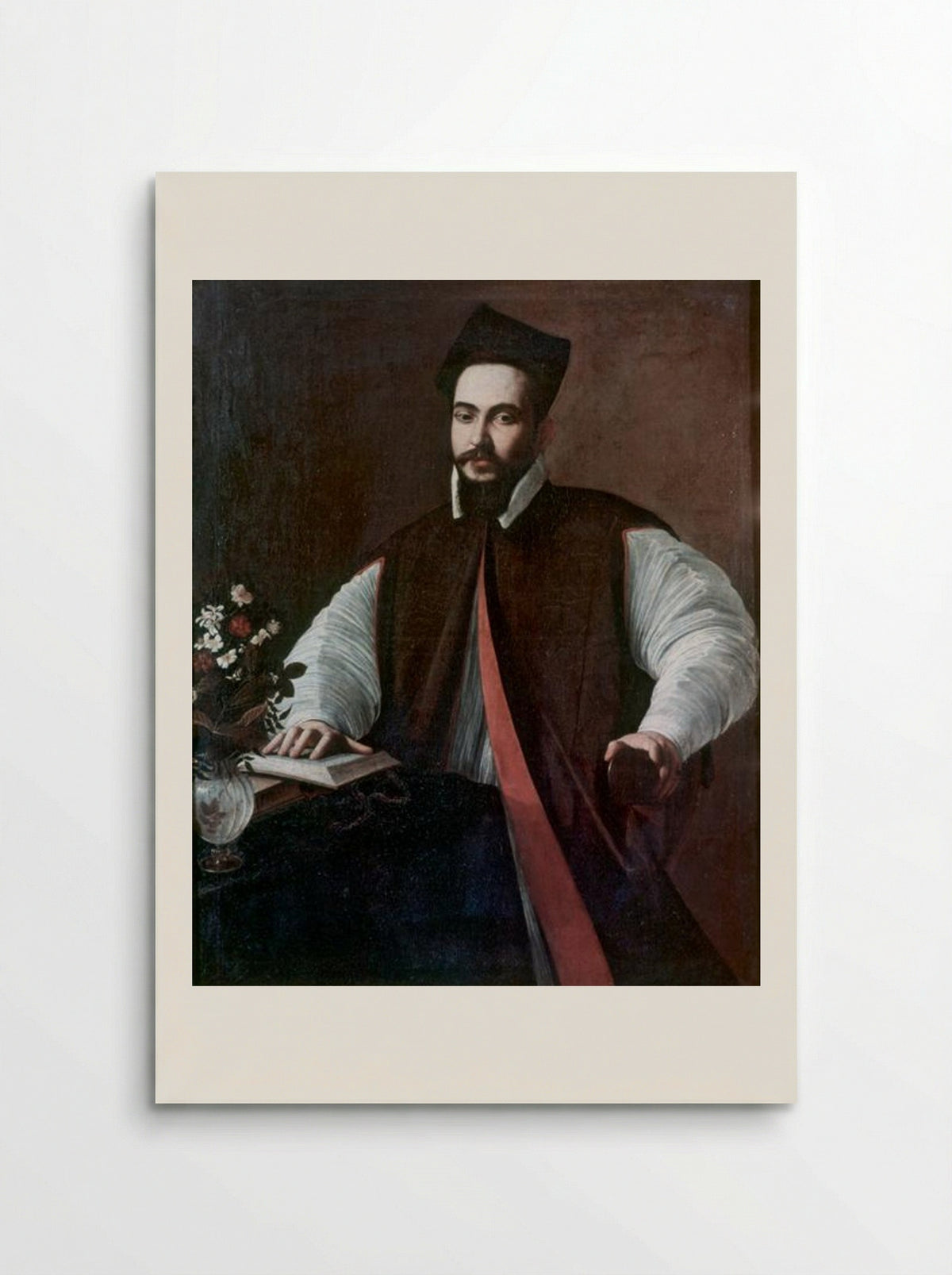 Portrait of Maffeo Barberini - Caravaggio - Poster
