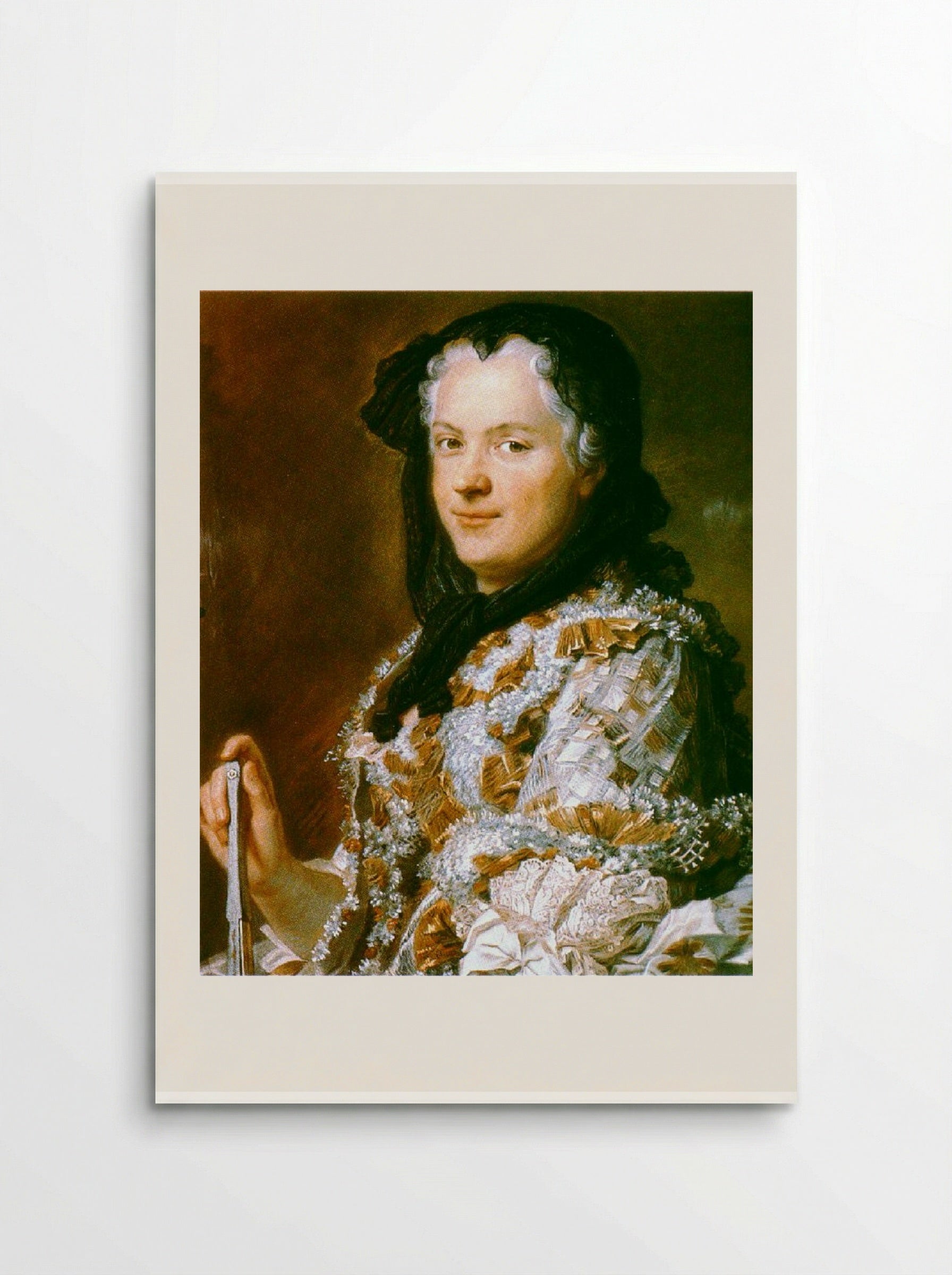 Portrait of Marie Leszczyńska, Queen of France - Maurice Quentin de La Tour - Poster