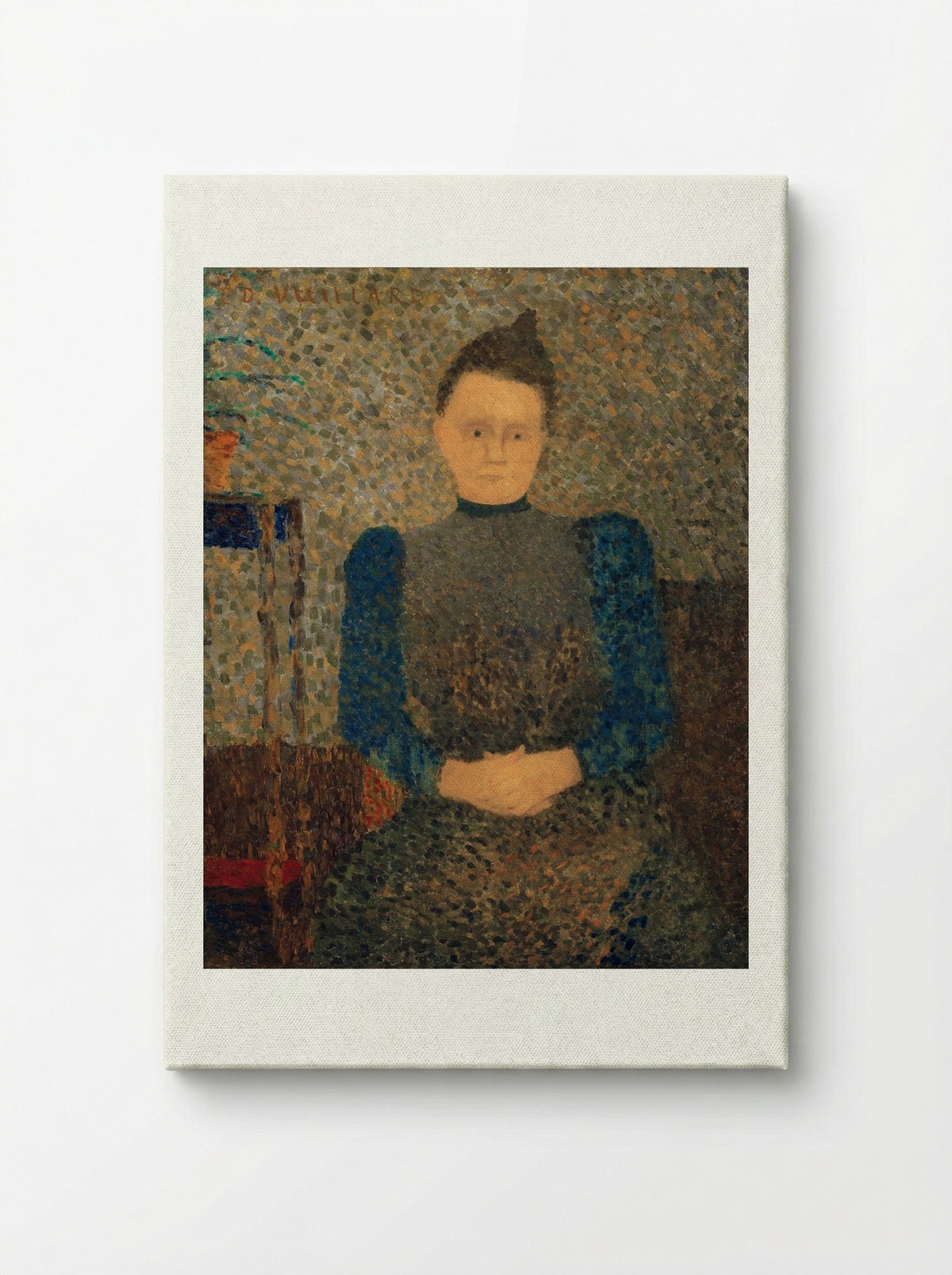 Portrait of Marie Vuillard - Édouard Vuillard - Canvas
