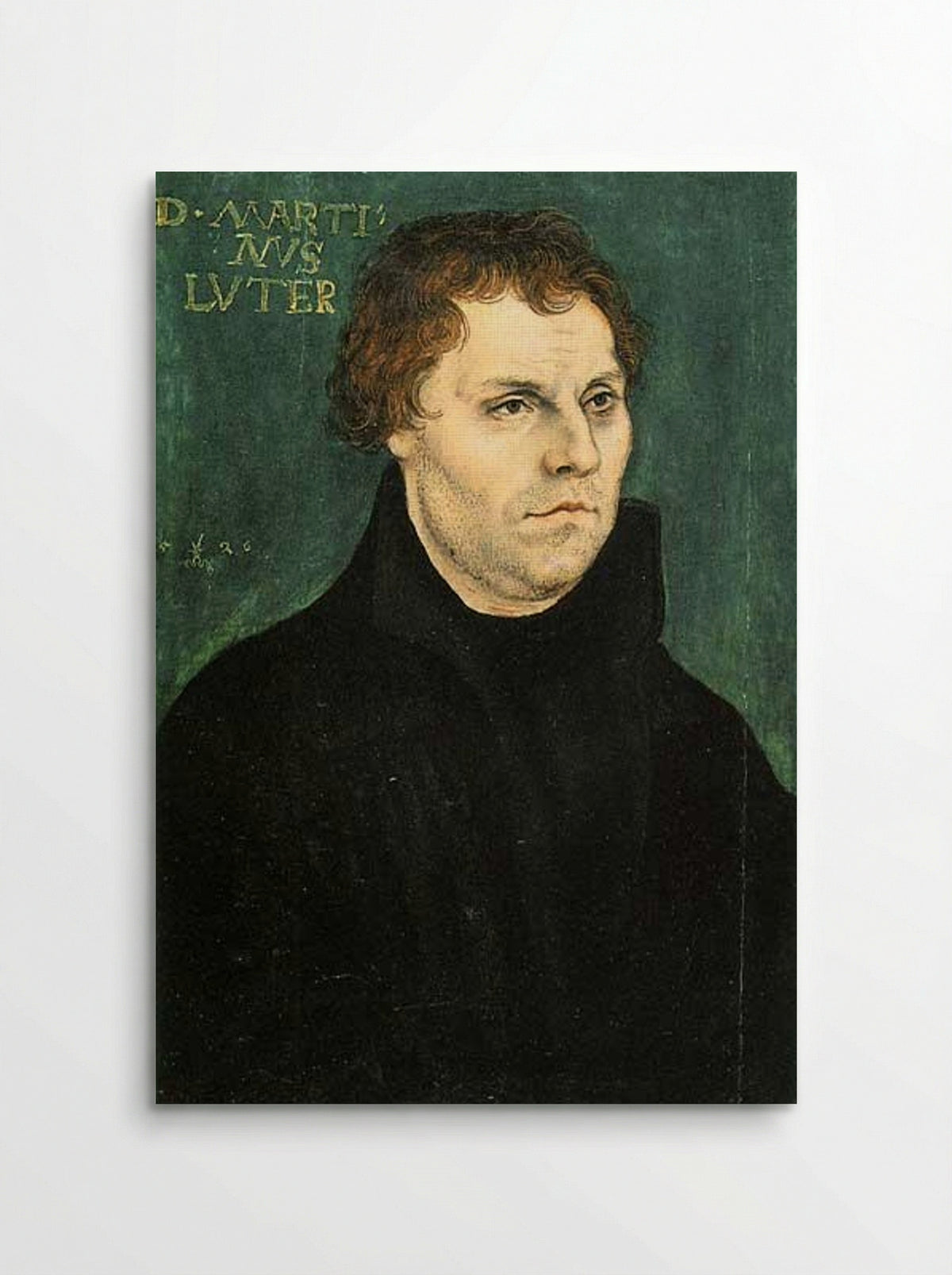Portrait of Martin Luther - Lucas Cranach the Elder - Poster