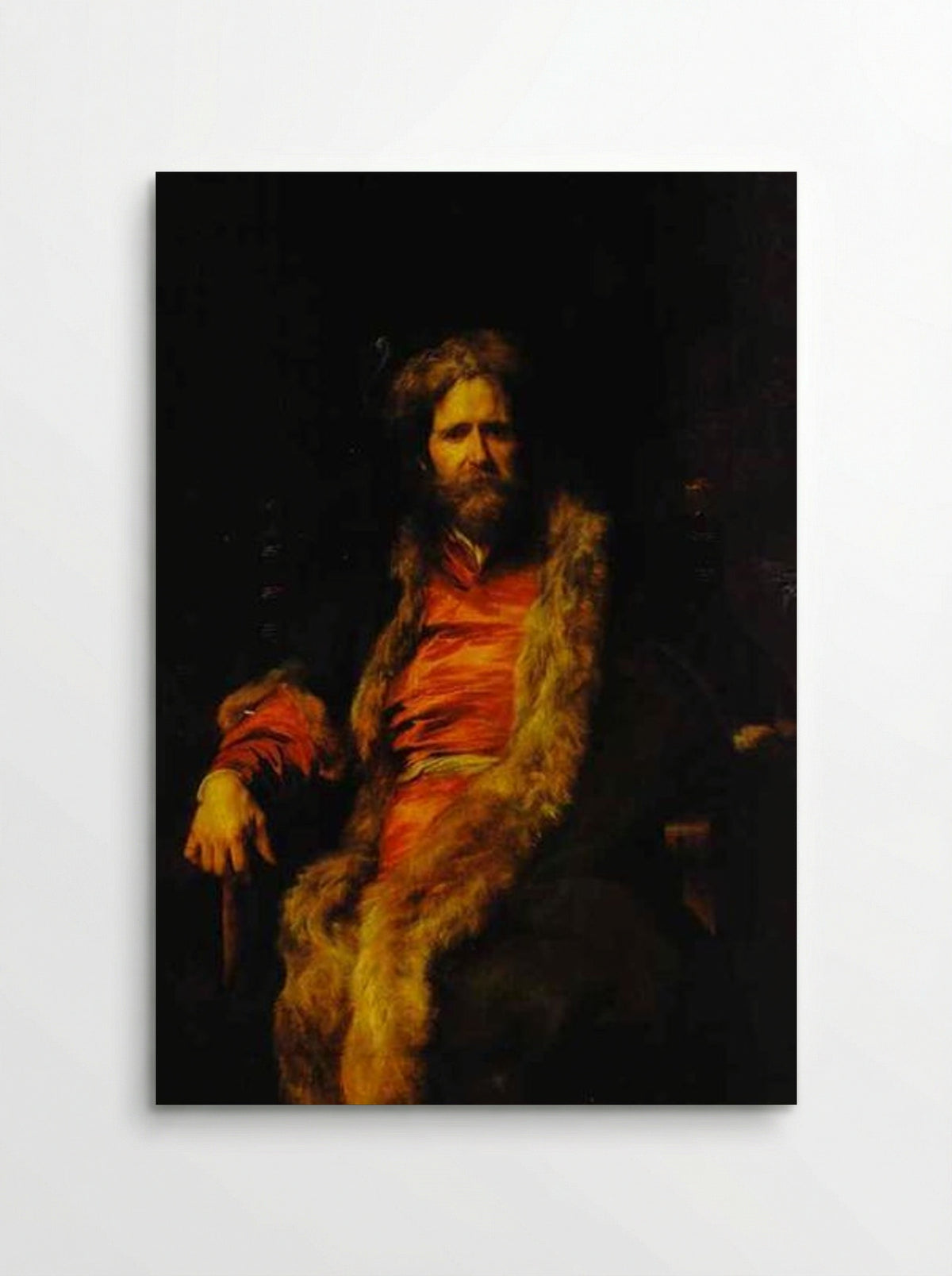 Portrait of Martin Ryckaert - Anthony van Dyck - Poster