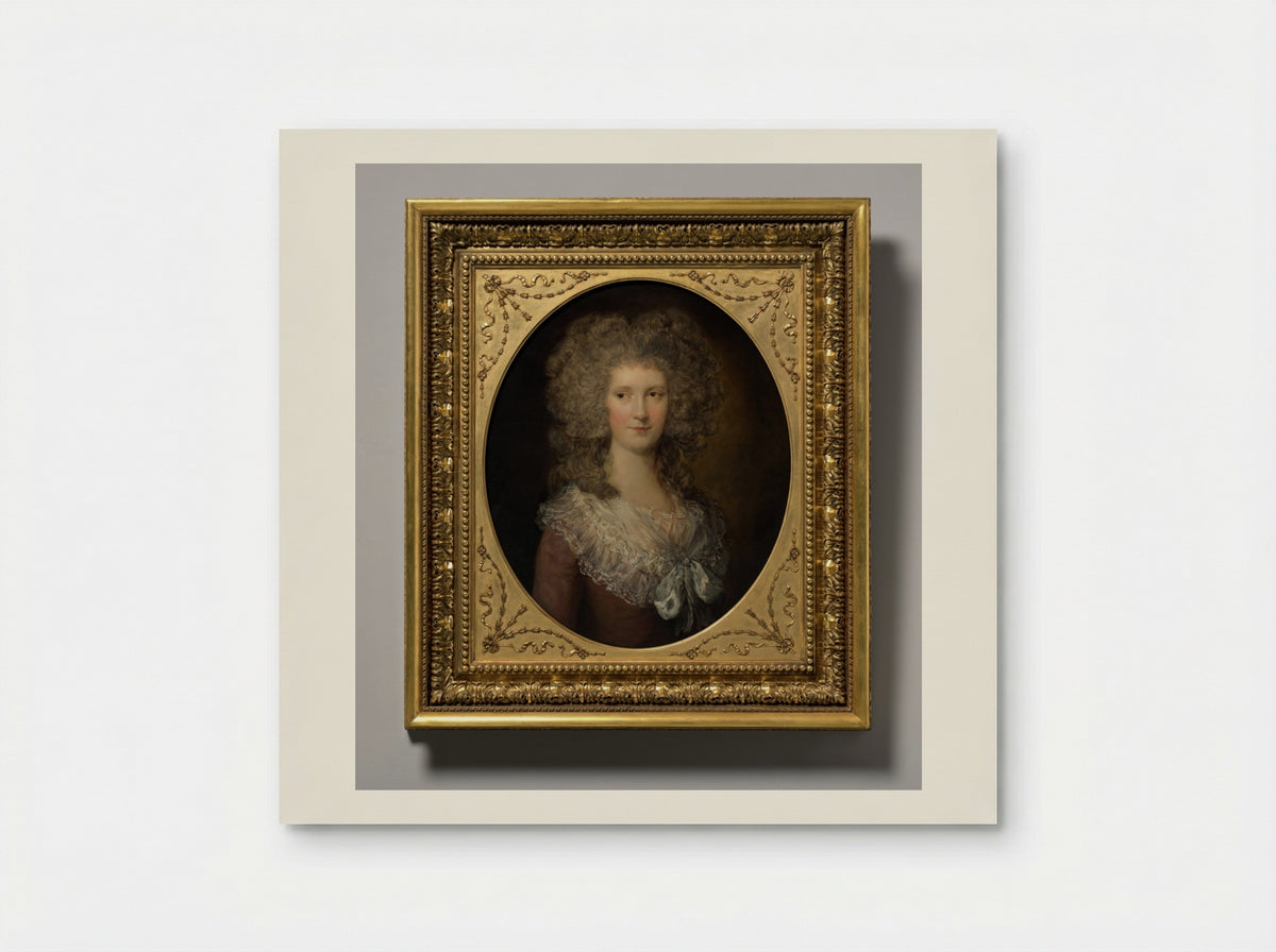 Portrait of Mary Anne Jolliffe - Gainsborough Dupont - Poster