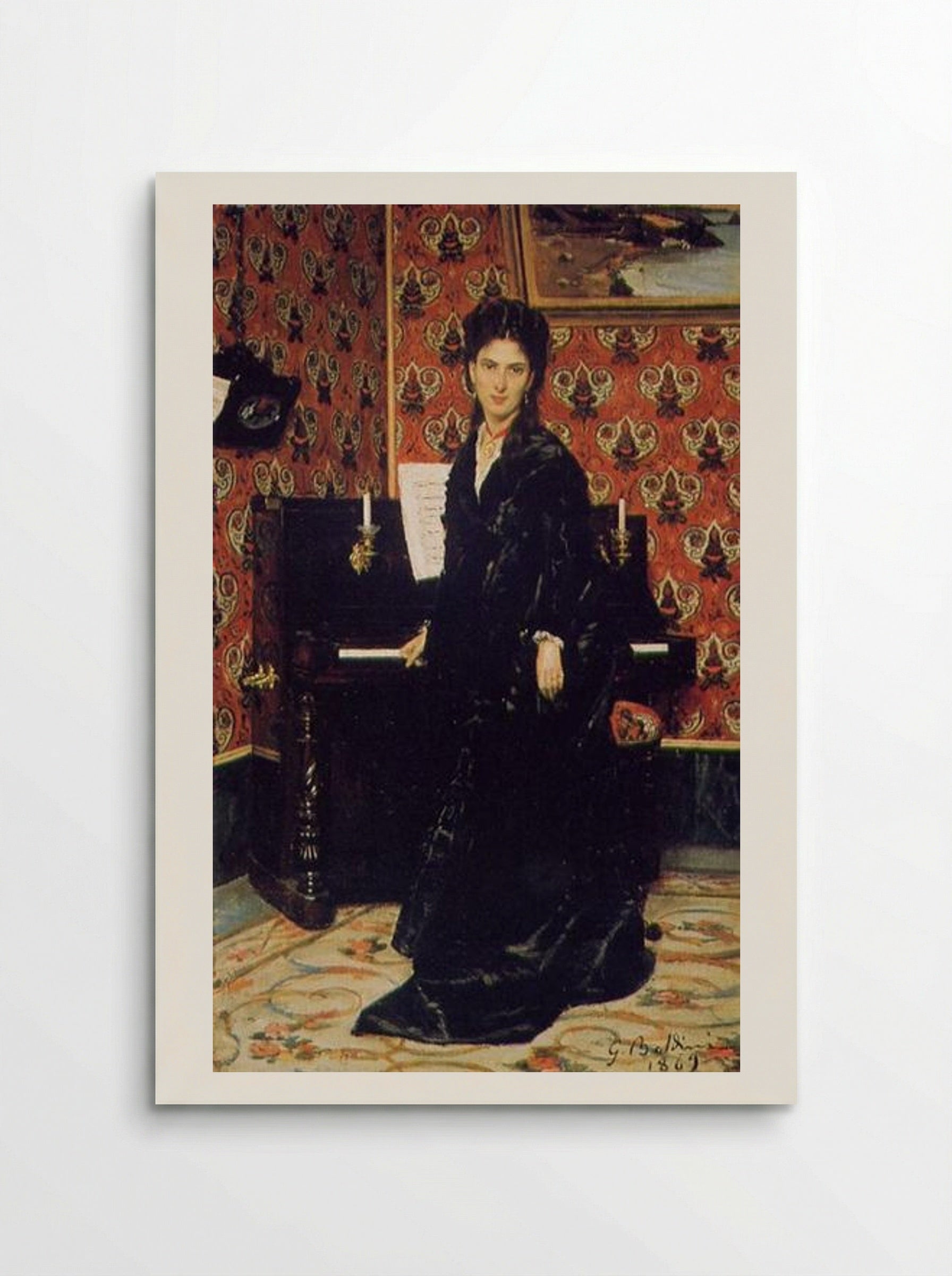 Portrait of Mary Donegan - Giovanni Boldini - Poster
