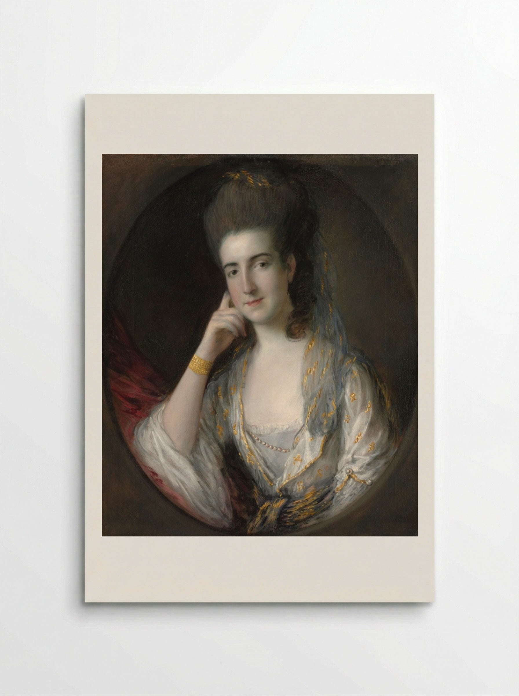 Portrait of Mary Wise - Thomas Gainsborough - Poster