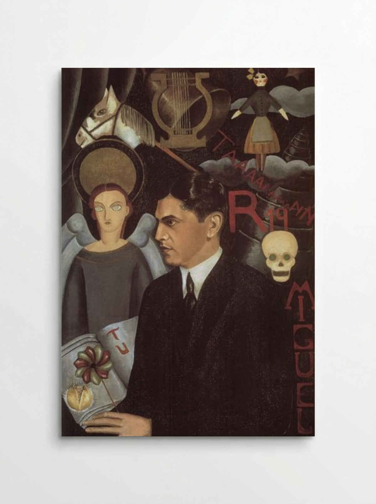 Portrait of Miguel N. Lira - Frida Kahlo - Poster