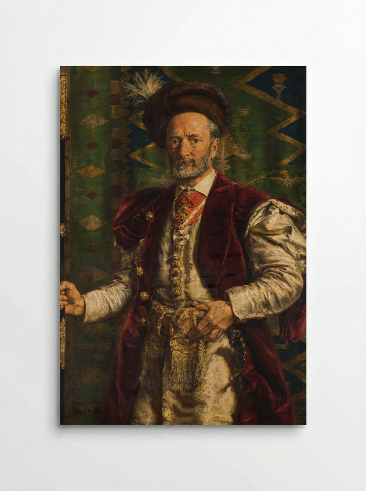 Portrait of Mikołaj Zyblikiewicz - Jan Matejko - Poster