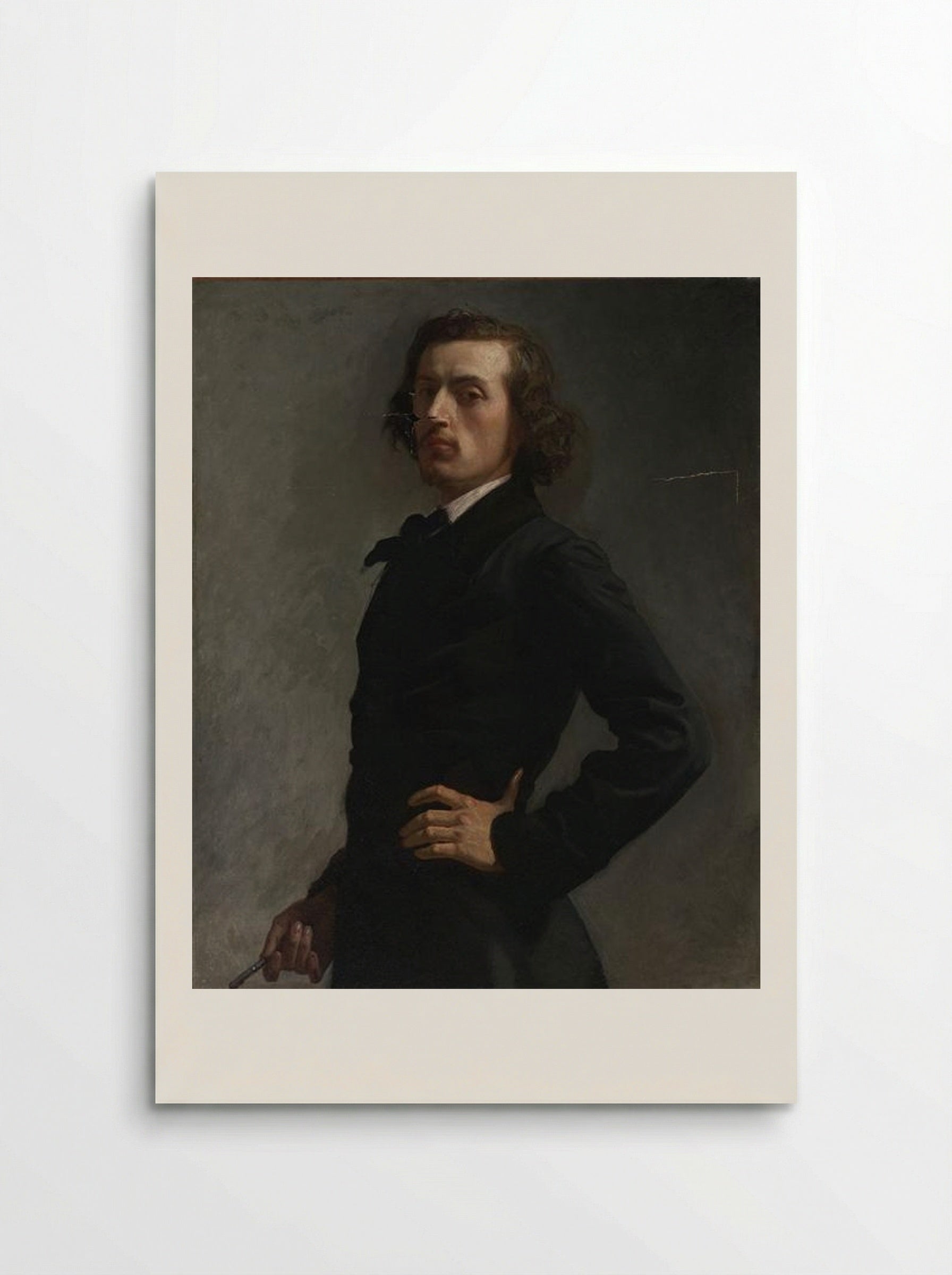 Portrait of Monsieur Allard - Léon Bonnat - Poster