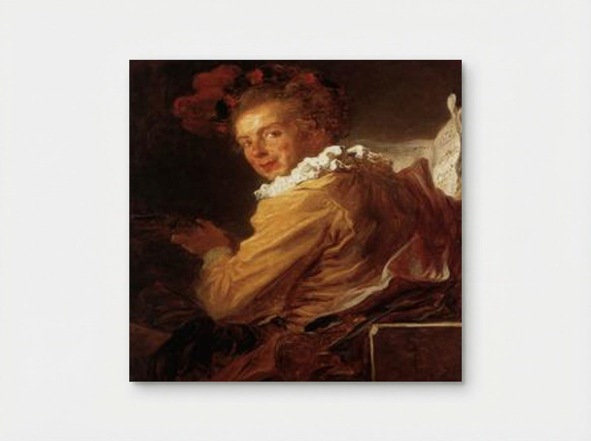 Portrait of Monsieur de la Breteche - Jean-Honore Fragonard - Poster
