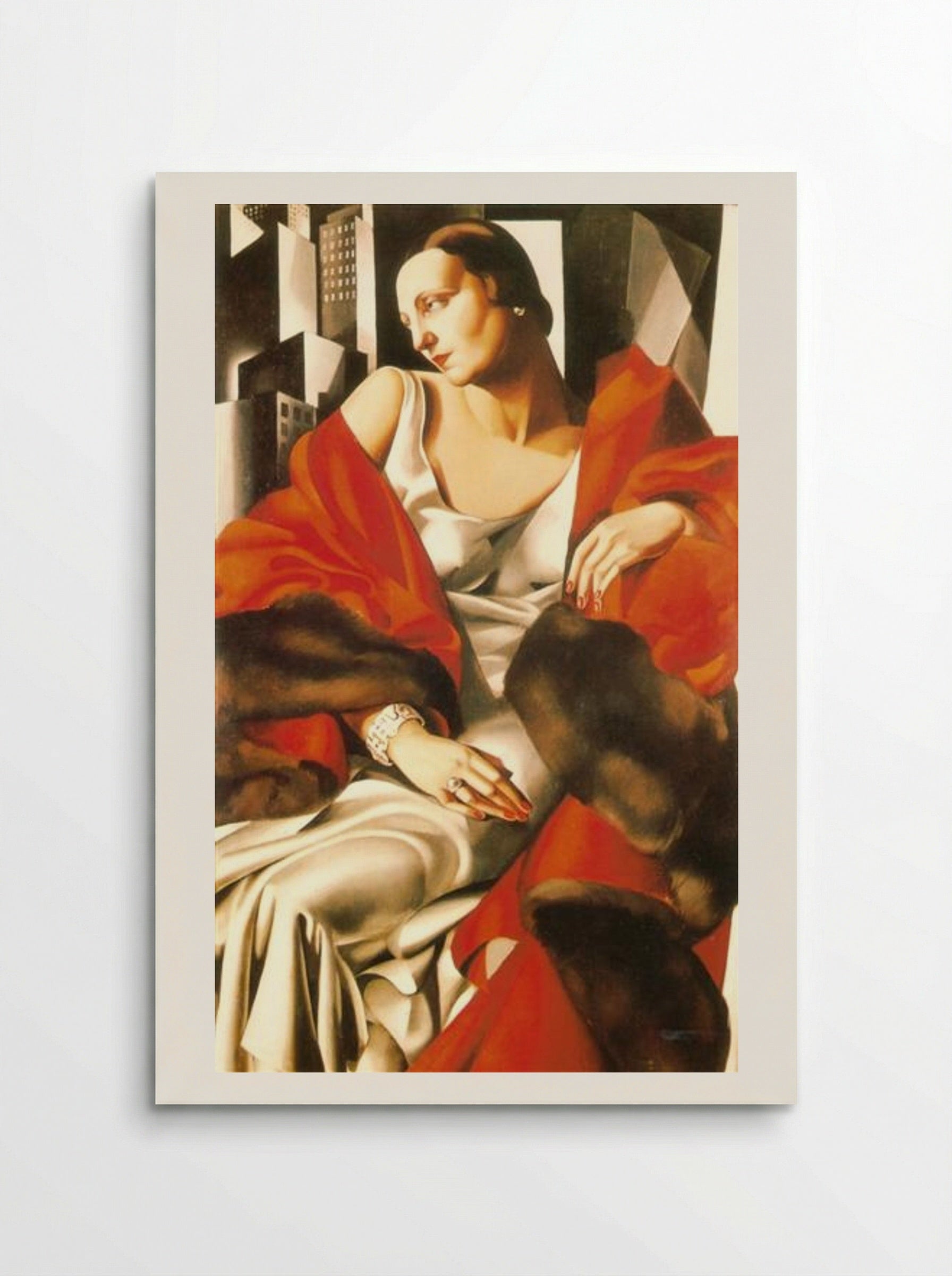 Portrait of Mrs Boucard - Tamara de Lempicka - Poster