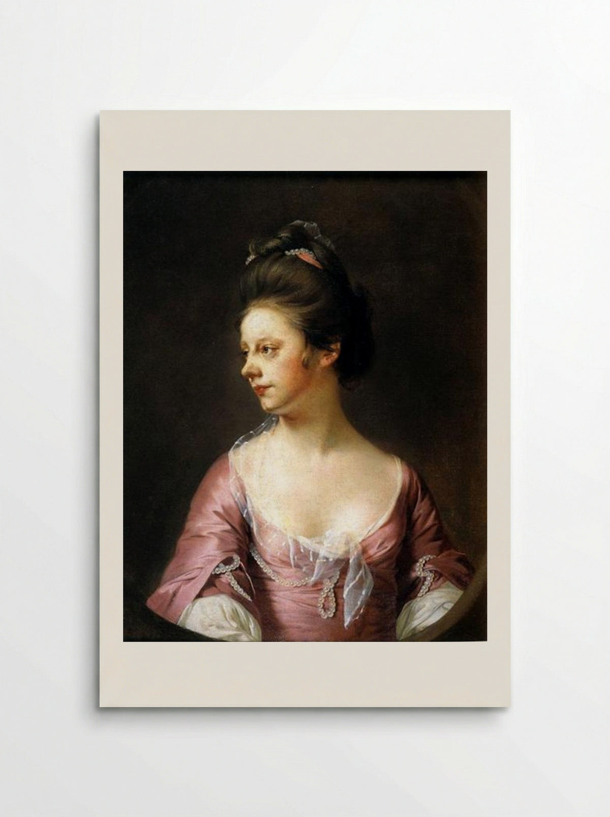 Portrait of Mrs Catherine Swindell - Joseph Wright of Derby - Poster
