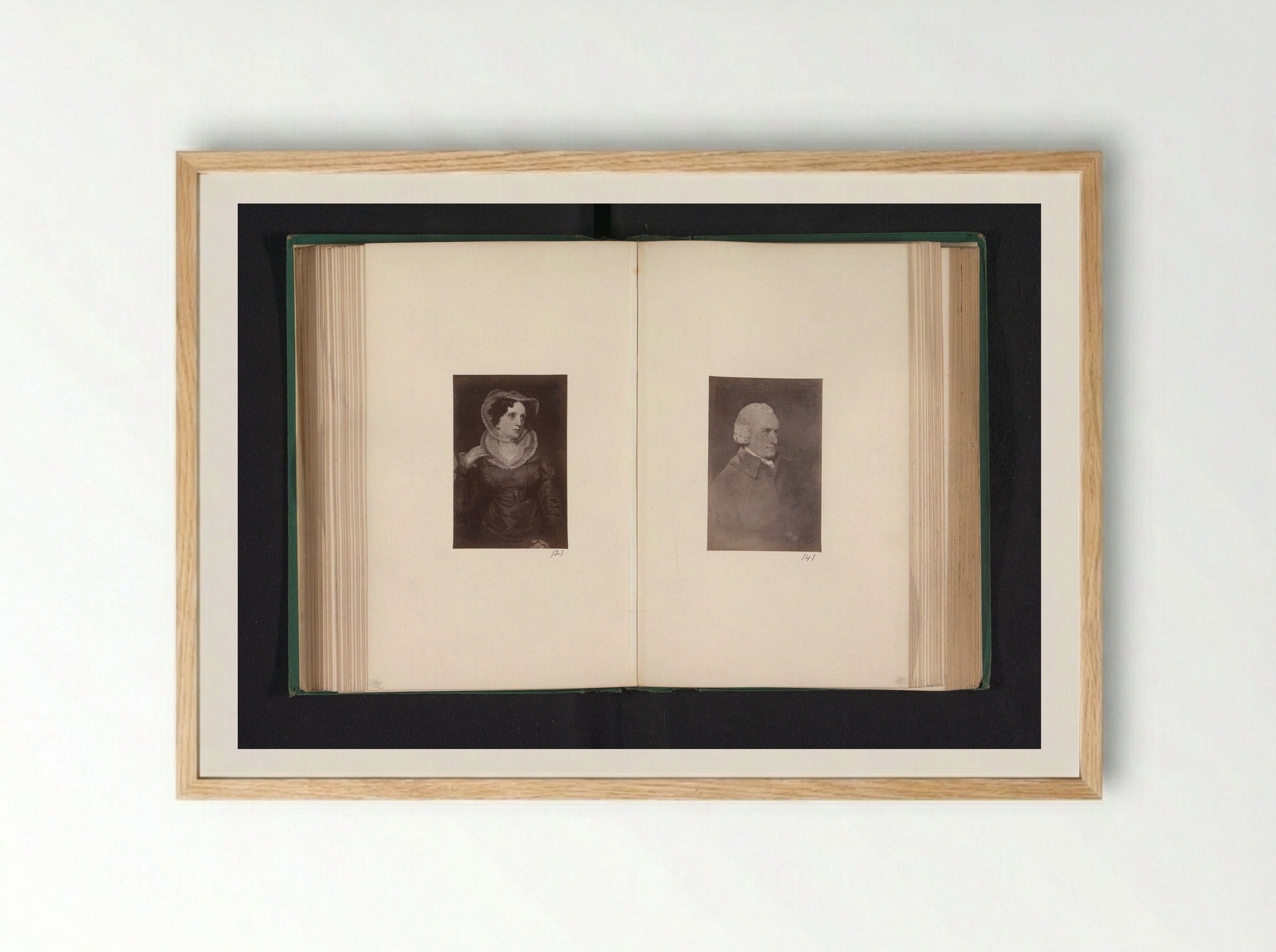 Portrait of Mrs. Stewart Smith - Thomas Annan - Framed Print Wood