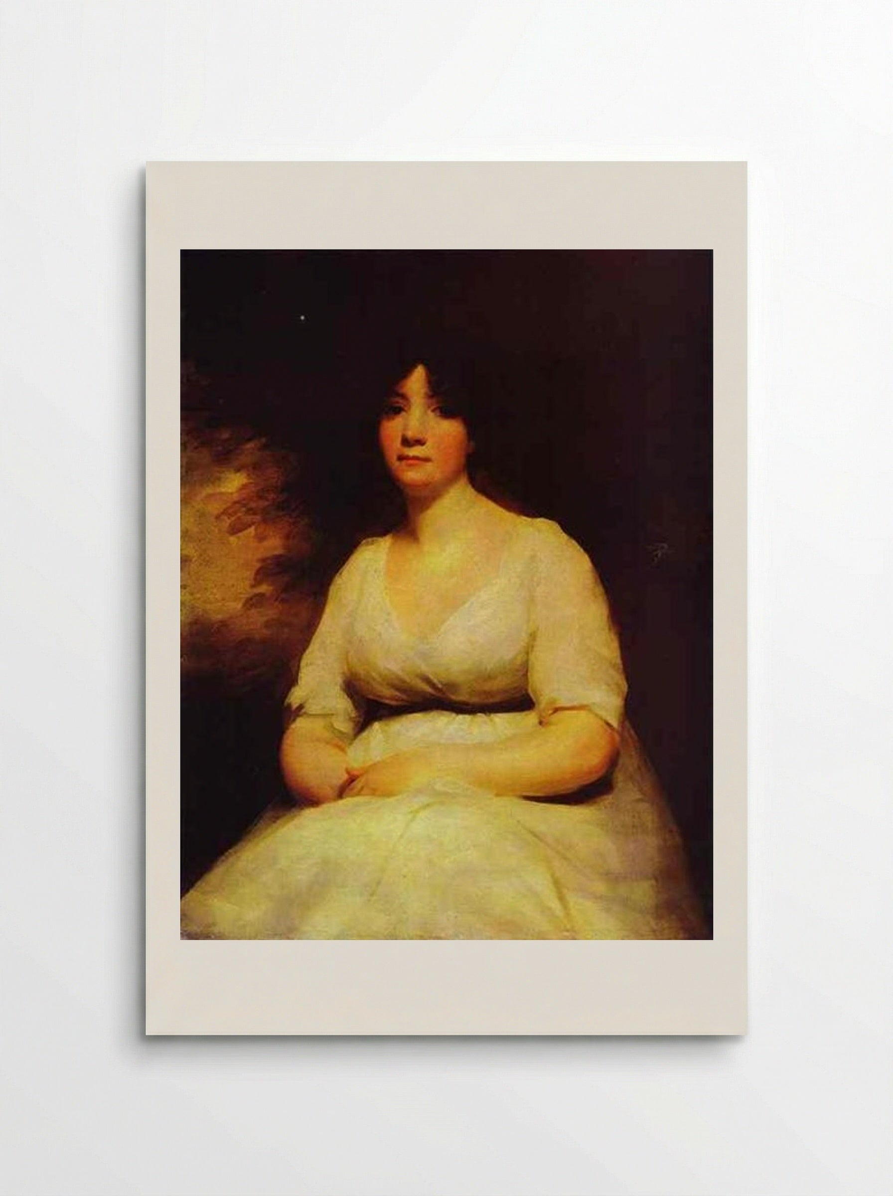 Portrait of Mrs. Kenneth Murchison - Henry Raeburn - Poster
