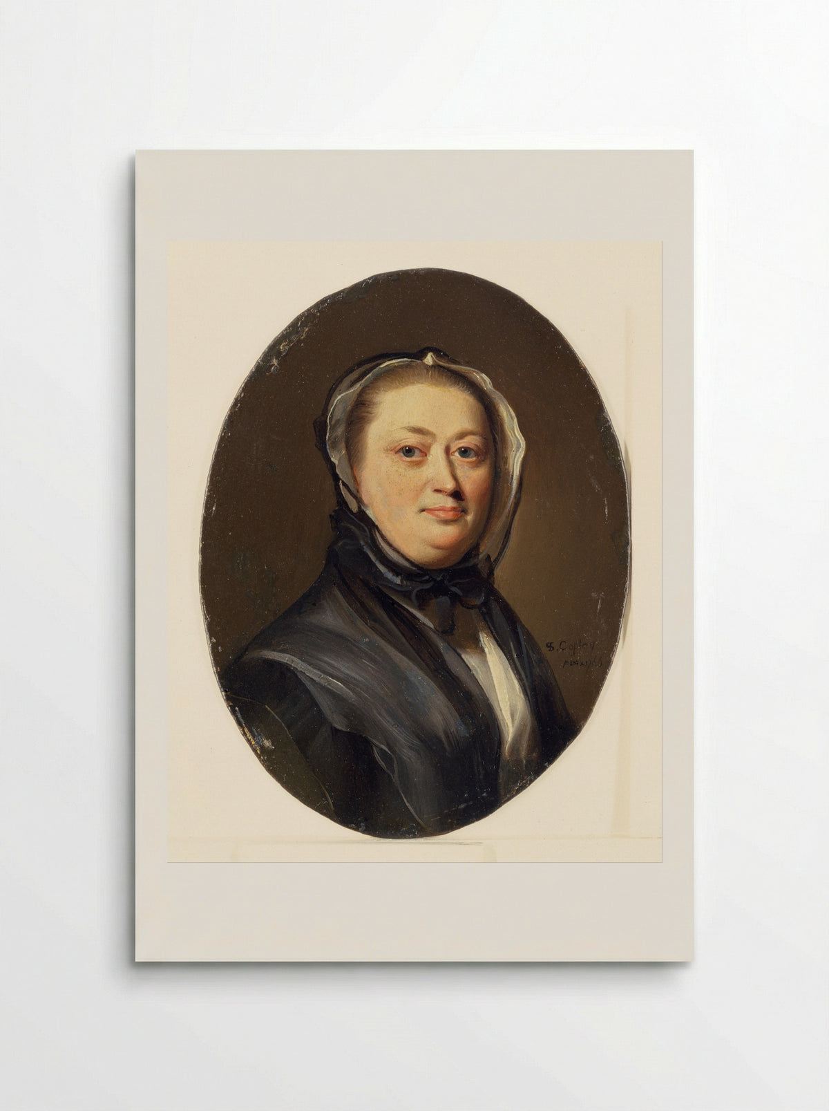 Portrait of Mrs. John Hancock - John Singleton Copley - Poster