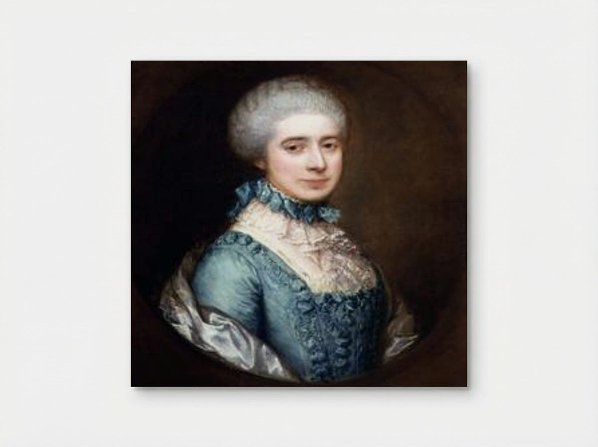 Portrait of Mrs. Awse - Thomas Gainsborough - Poster