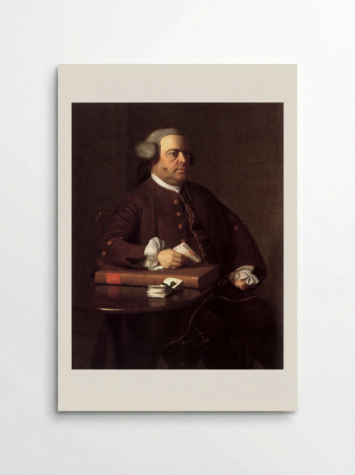 Portrait of Nathaniel Allen - John Singleton Copley - Poster