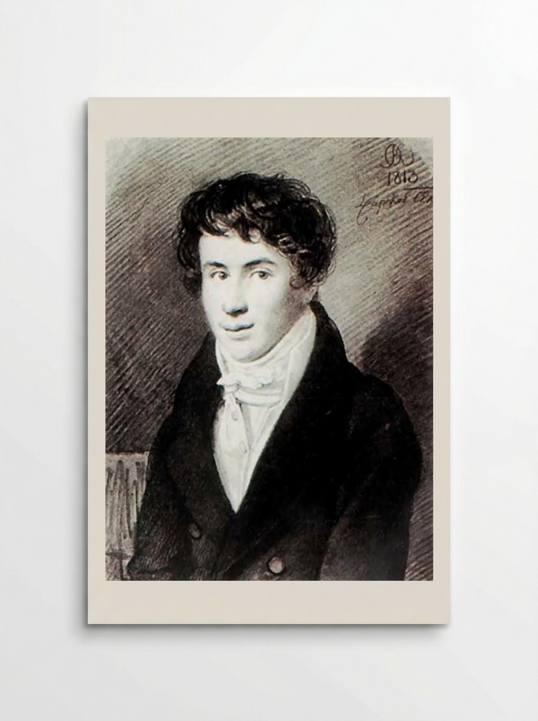 Portrait of Nikita Muraviev - Orest Kiprensky - Poster
