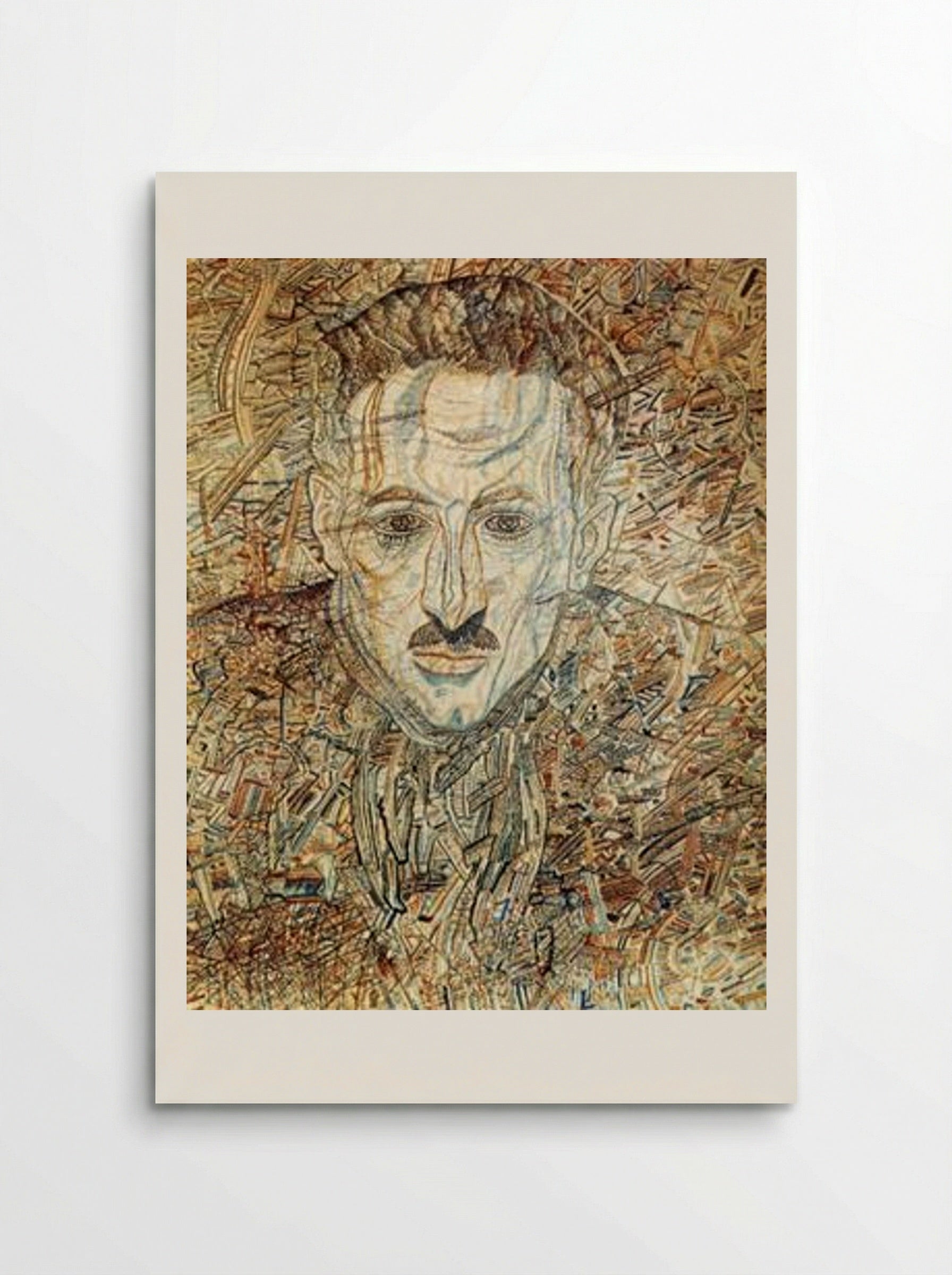 Portrait of Nikolay Glebov-Putilovsky - Pavel Filonov - Poster