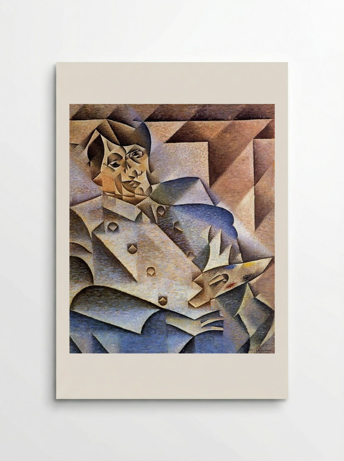 Portrait of Pablo Picasso - Juan Gris - Poster