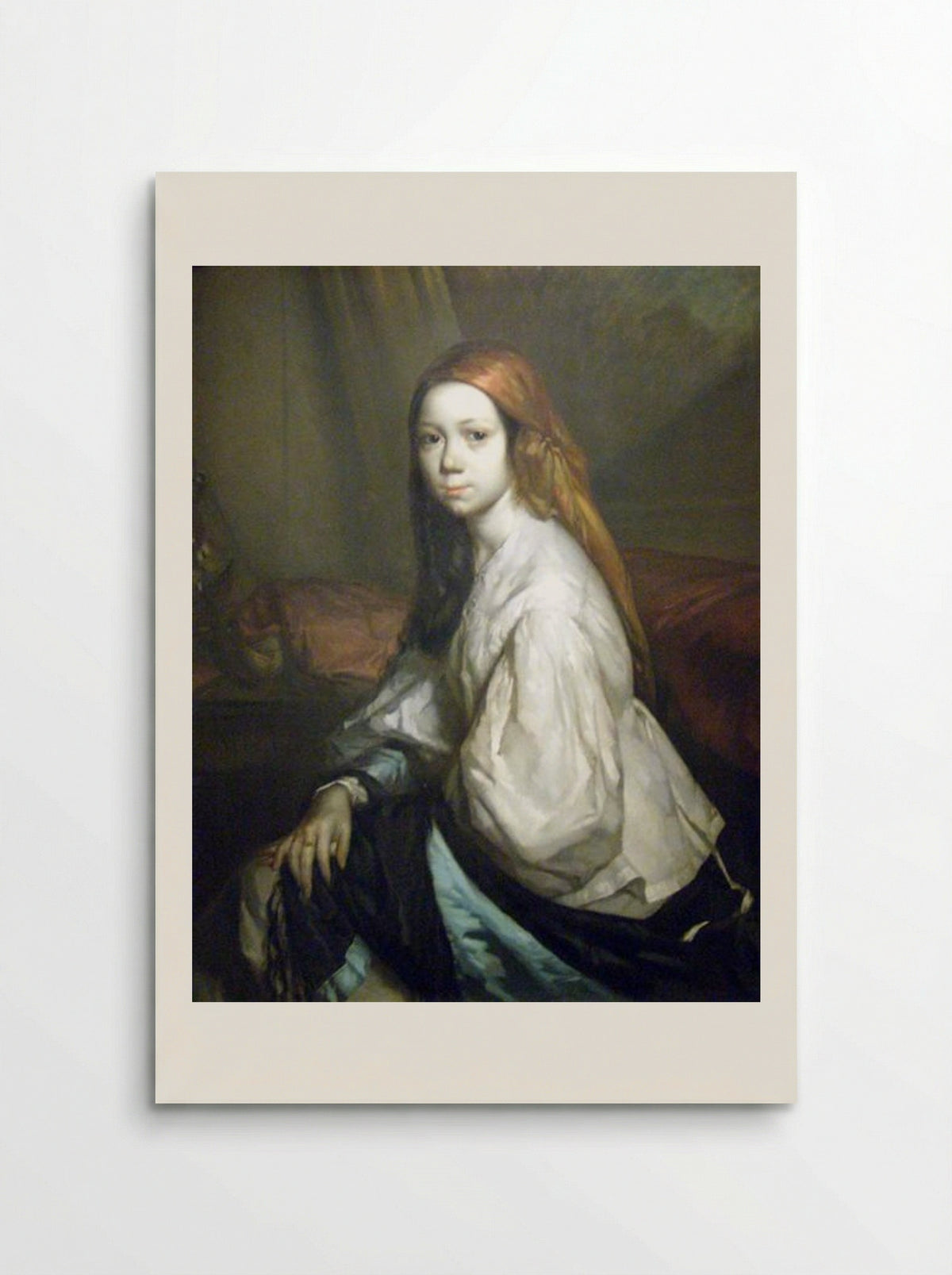 Portrait of Pauline Ono - Jean-Francois Millet - Poster