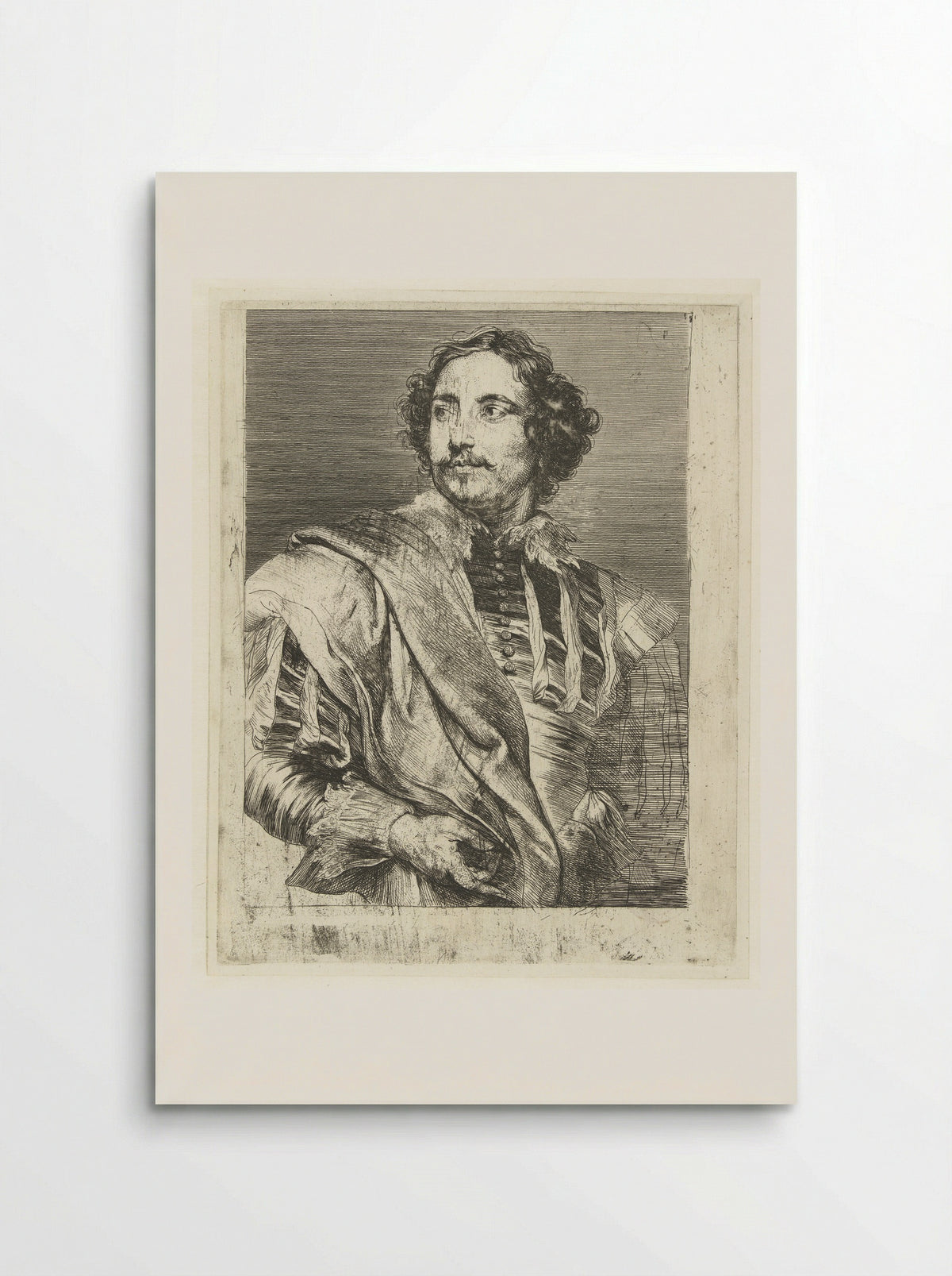 Portrait of Paulus Pontius - Anthony van Dyck - Poster