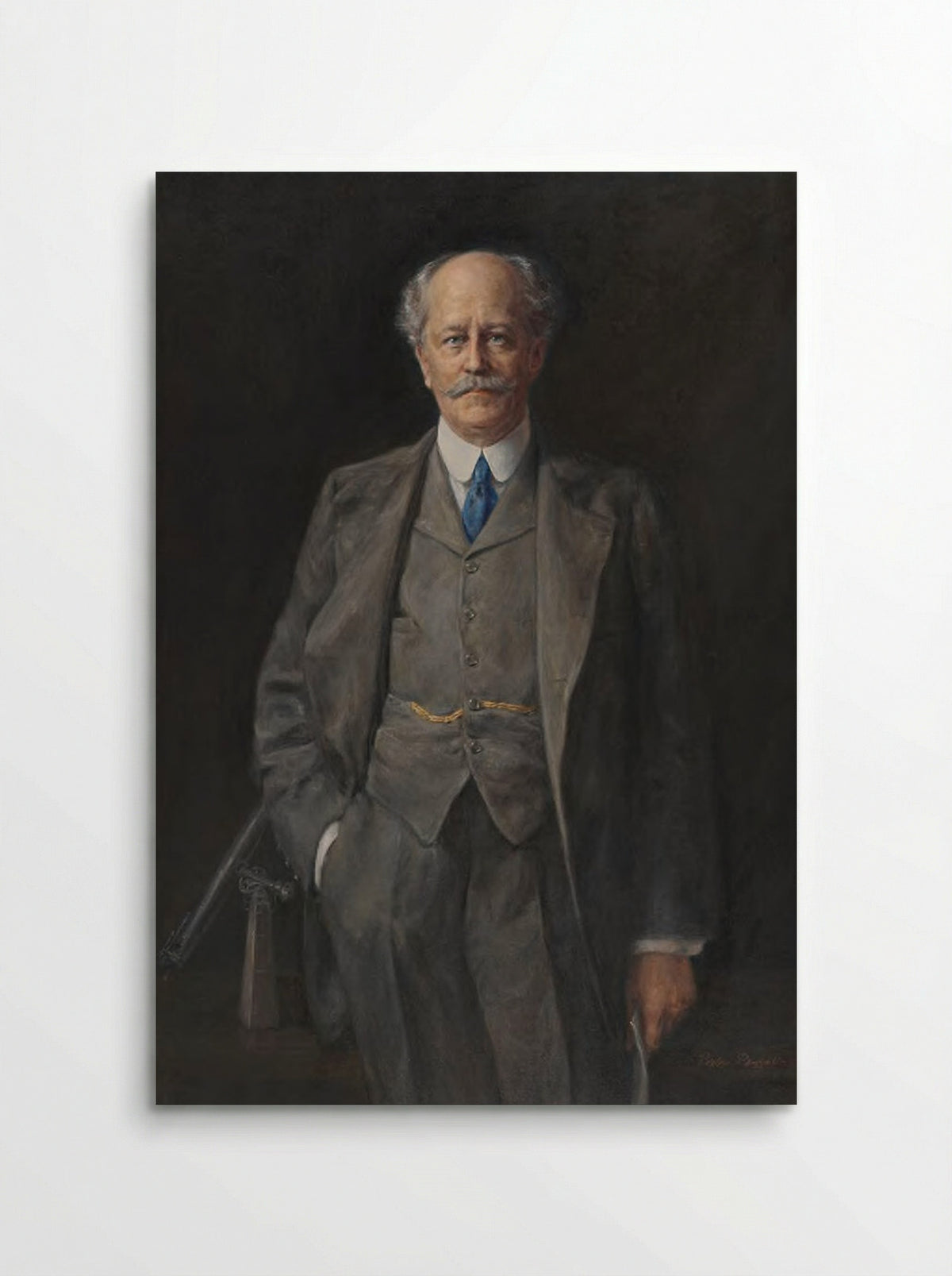 Portrait of Percival Lowell - Pietro Pezzati - Poster