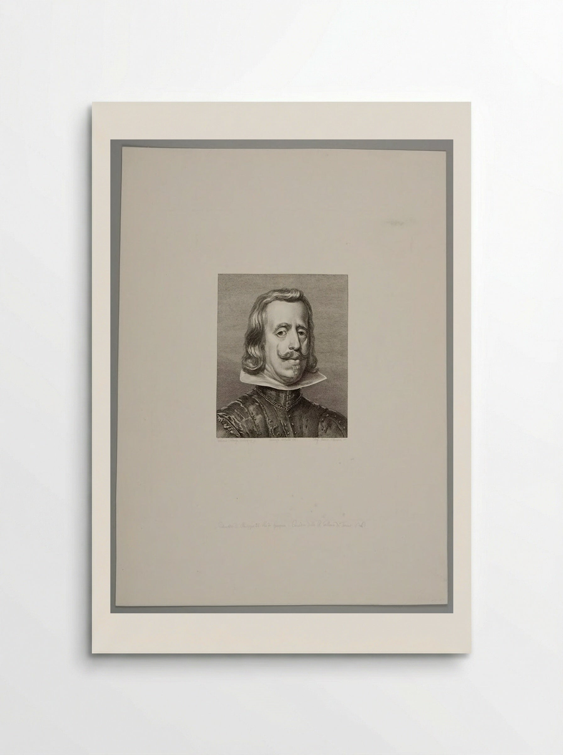 Portrait of Philip IV - Cesare Ferreri - Poster
