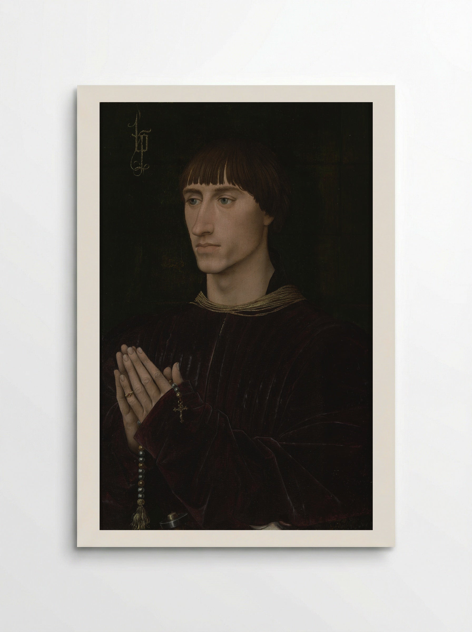 Portrait of Philippe de Croy - Rogier van der Weyden - Poster