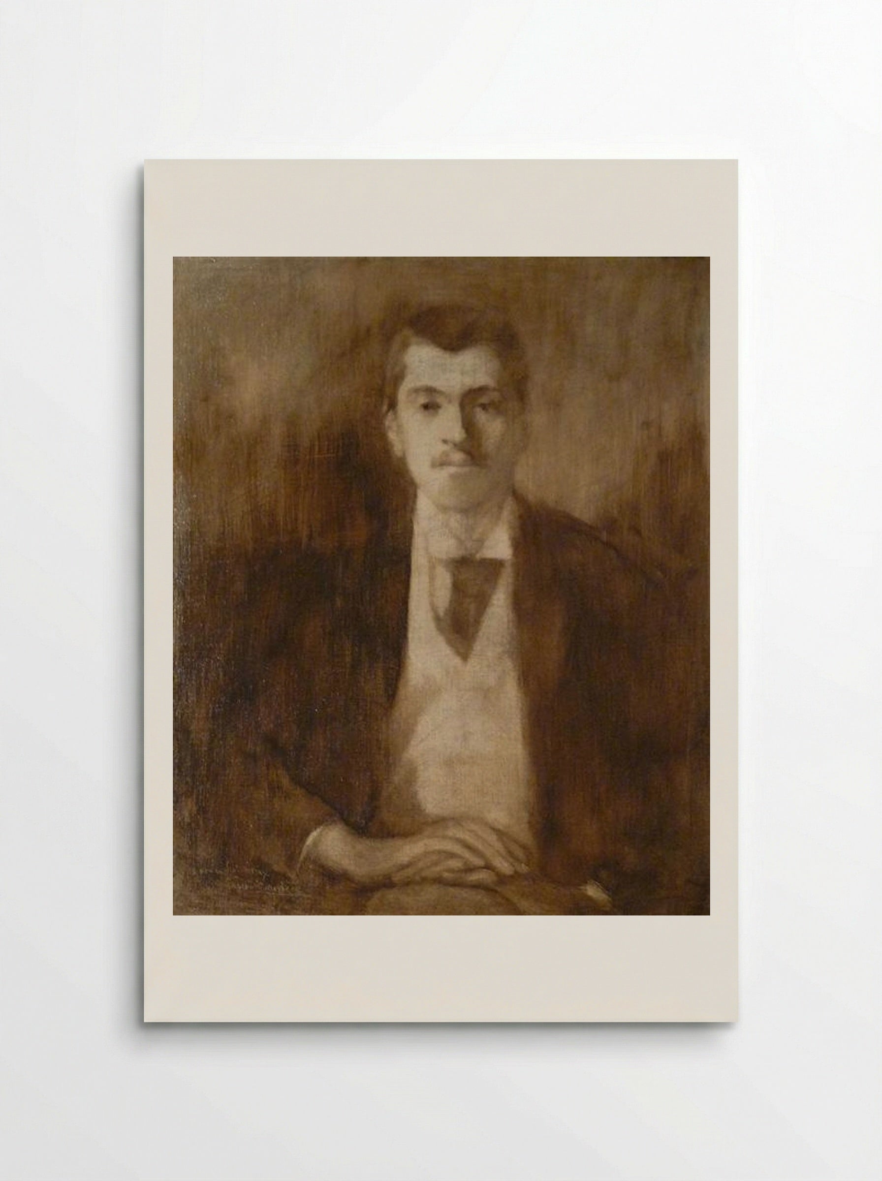 Portrait of Pol Neveux - Eugène Carrière - Poster