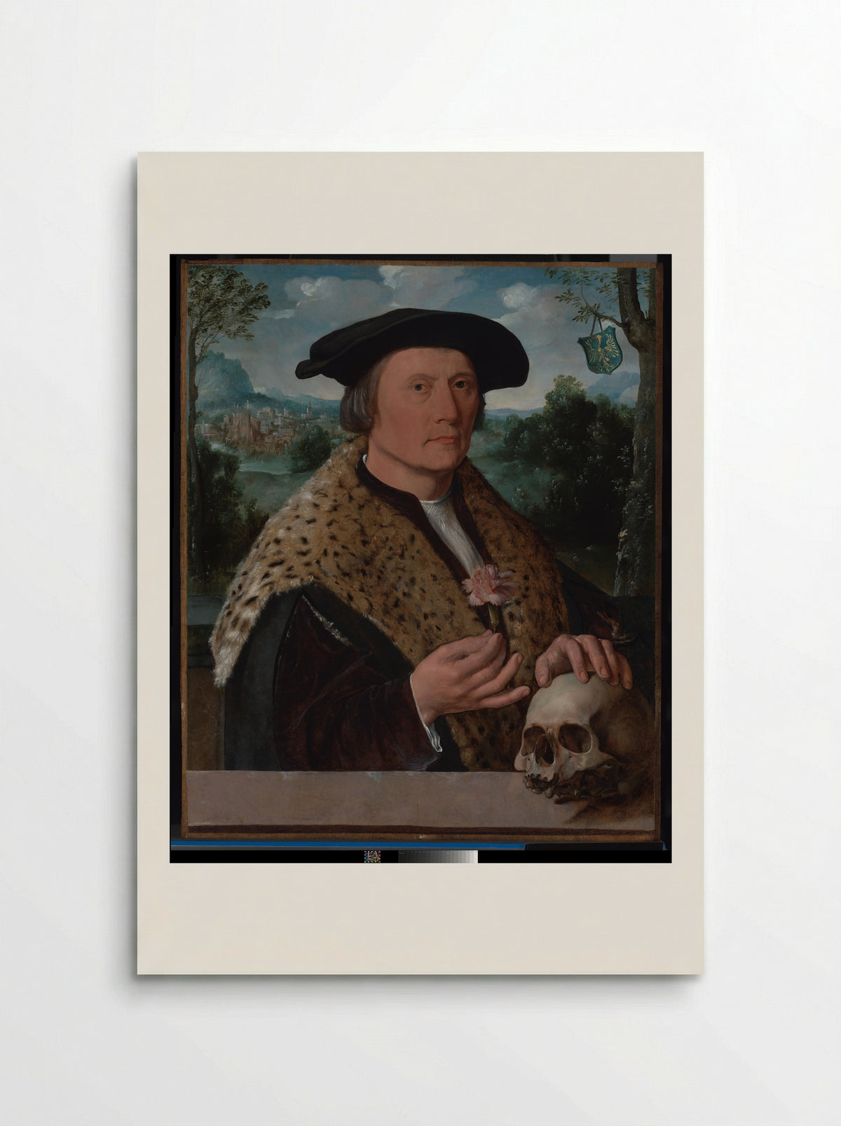 Portrait of Pompeius Occo - Dirck Jacobsz. - Poster
