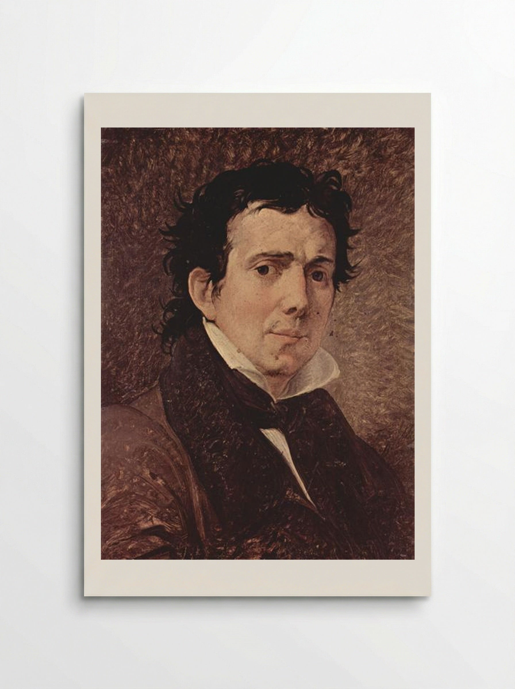 Portrait of Pompeo Marchesi - Francesco Hayez - Poster