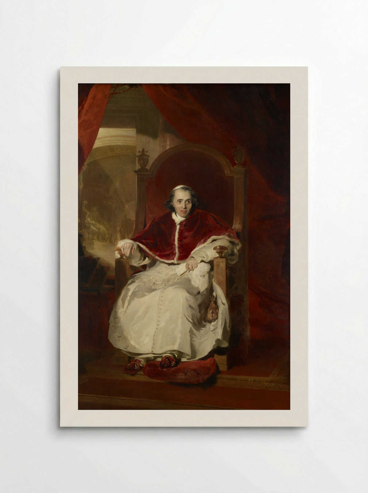 Portrait of Pope Pius VII - Sir Thomas Lawrence - Poster