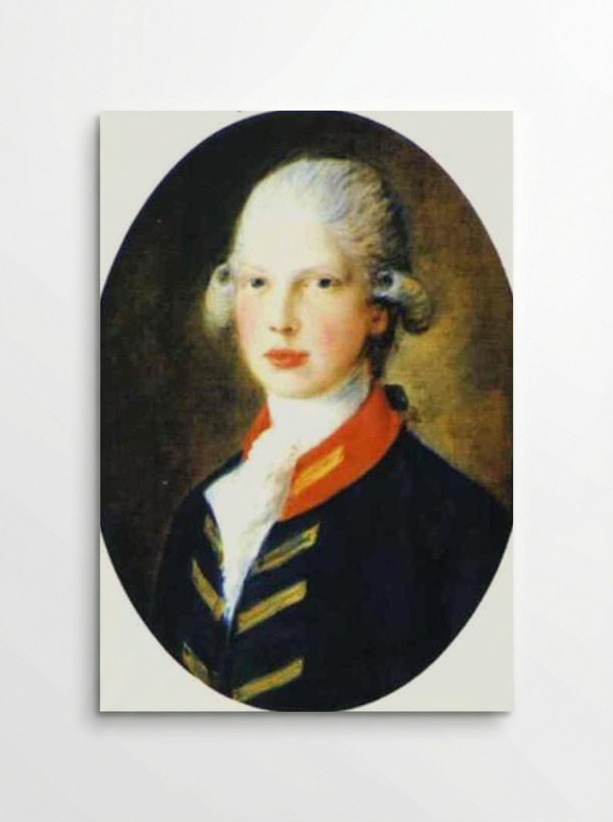 Portrait of Prince Edward, Duke of Kent - Thomas Gainsborough - Poster