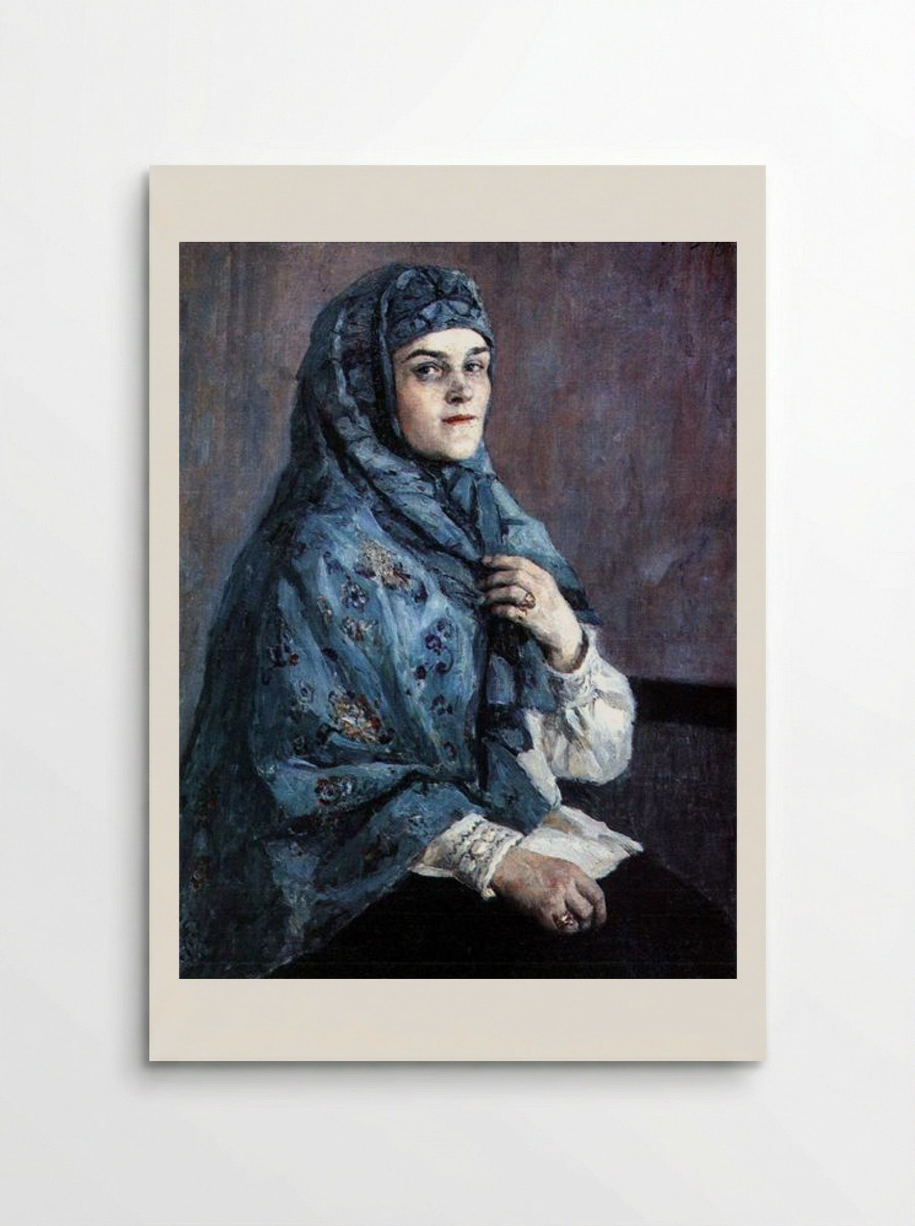 Portrait of Princess P. I. Shcherbatova - Vasily Surikov - Poster